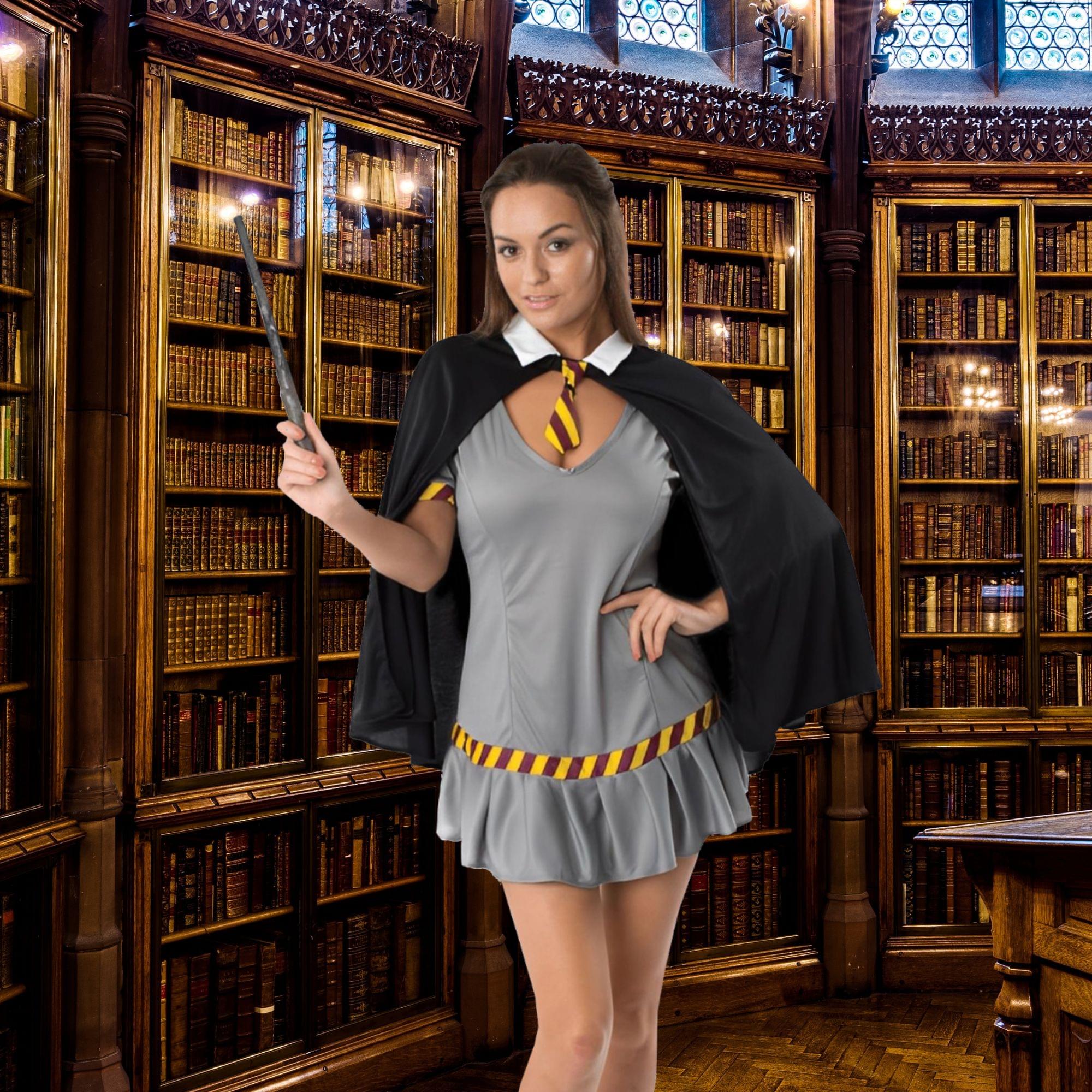 Wizard Schoolgirl Dress Adult Costume