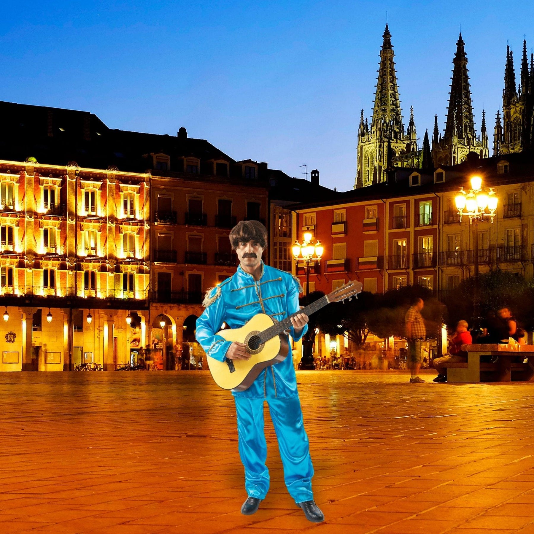 Lonely Hearts Band - Blue Adult Costume