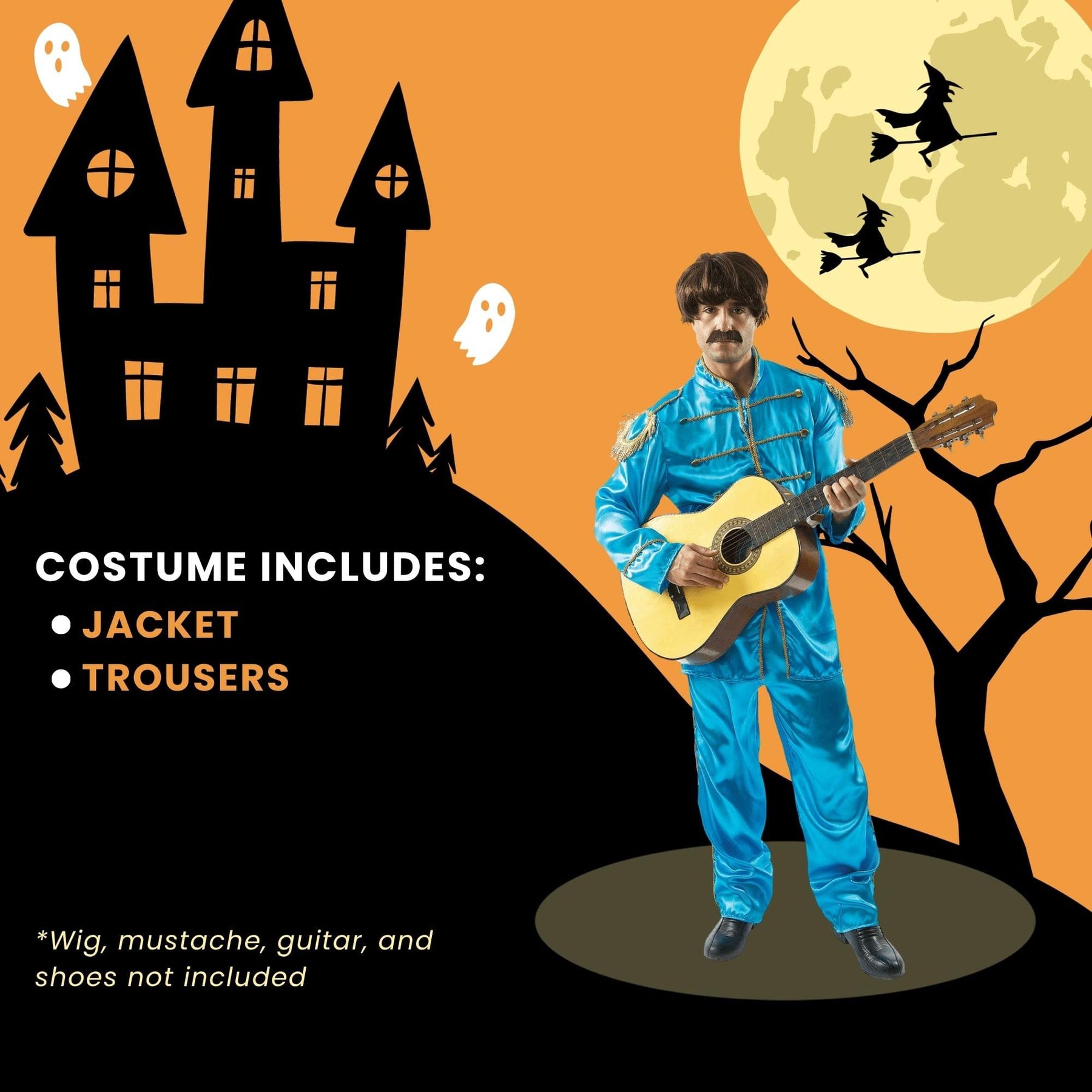 Lonely Hearts Band - Blue Adult Costume