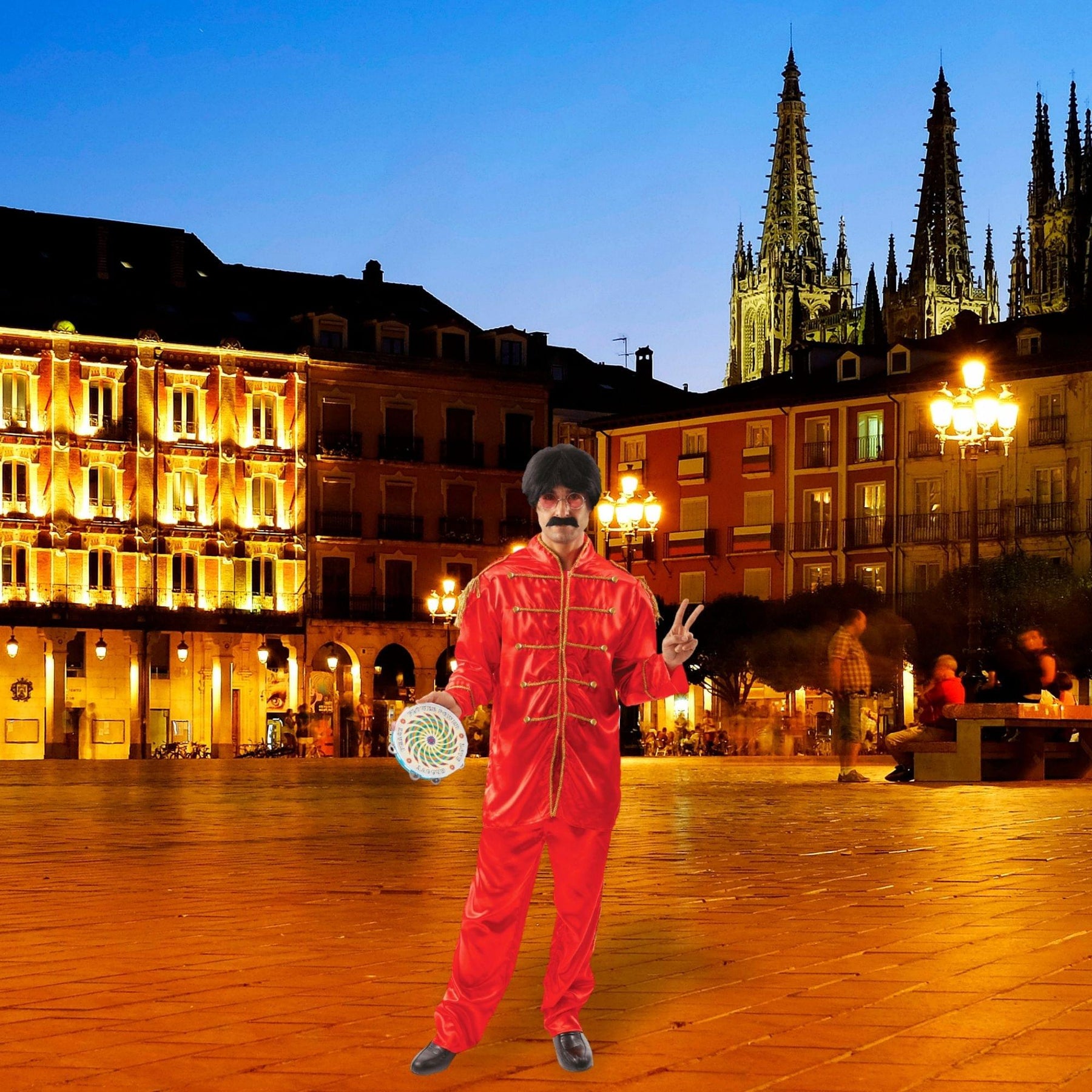 Lonely Hearts Band - Red Adult Costume