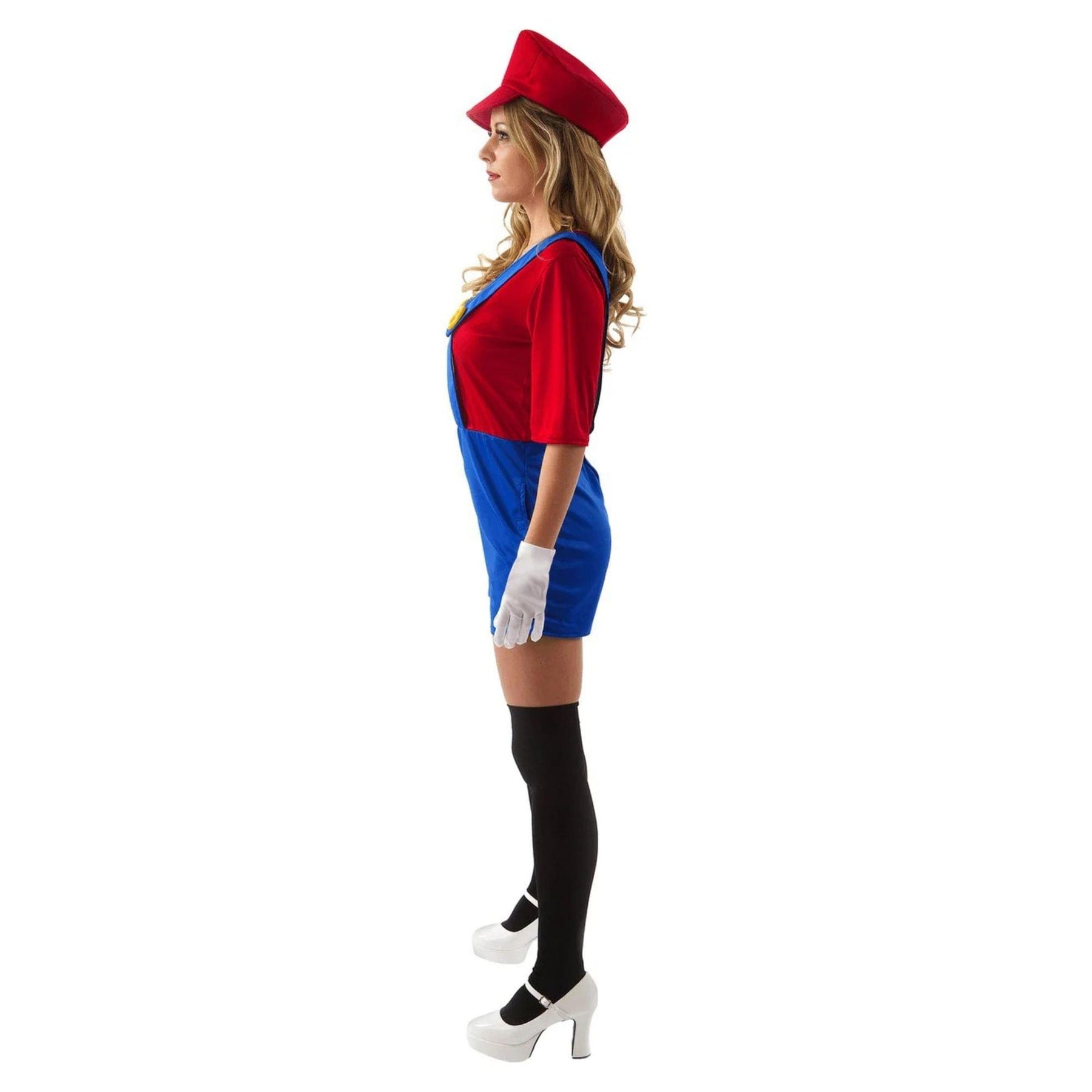 Female Super Plumber Adult Costume