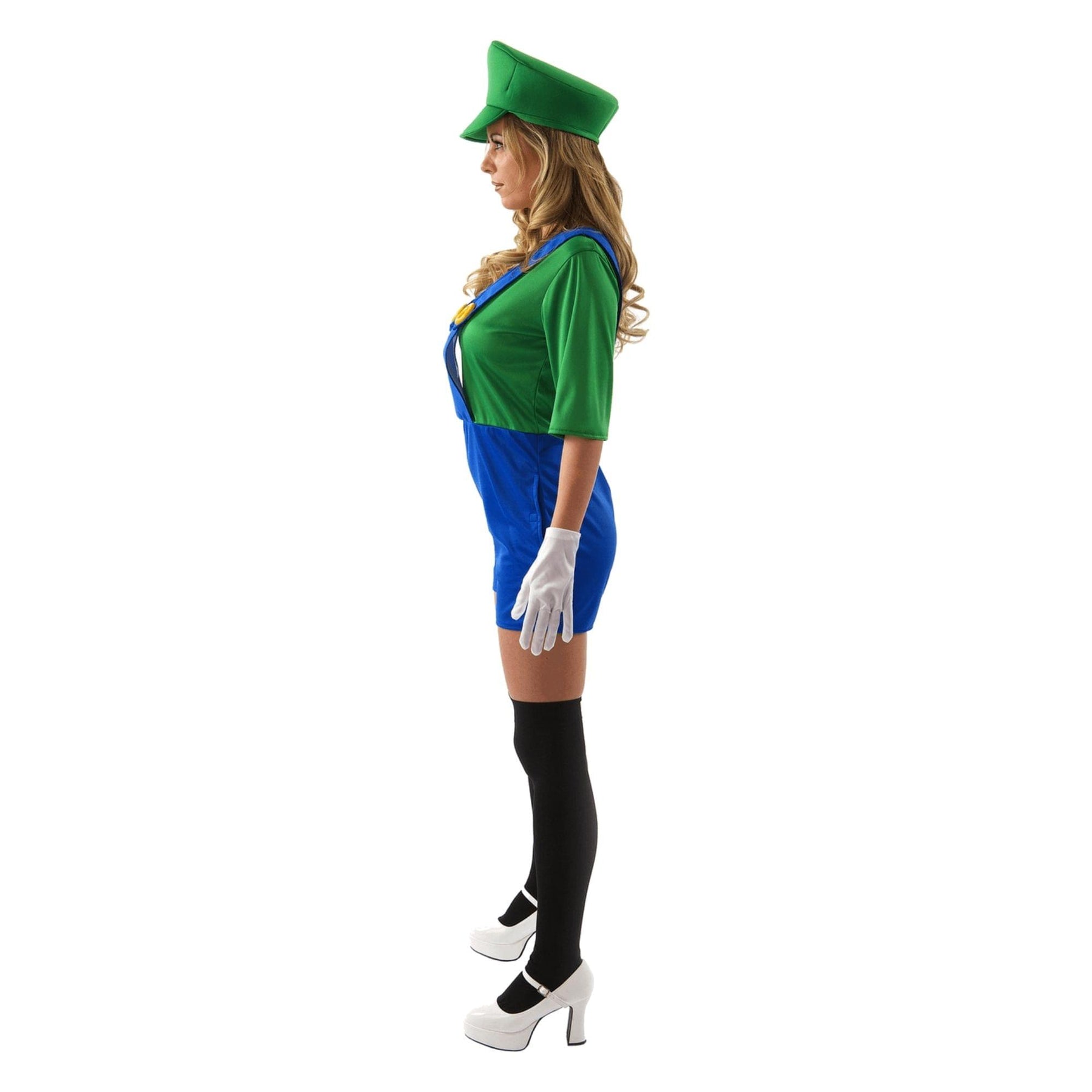 Female Super Plumber Mate Adult Costume