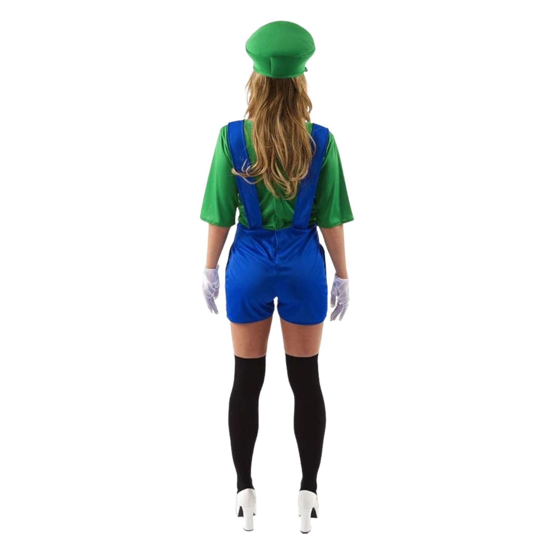 Female Super Plumber Mate Adult Costume