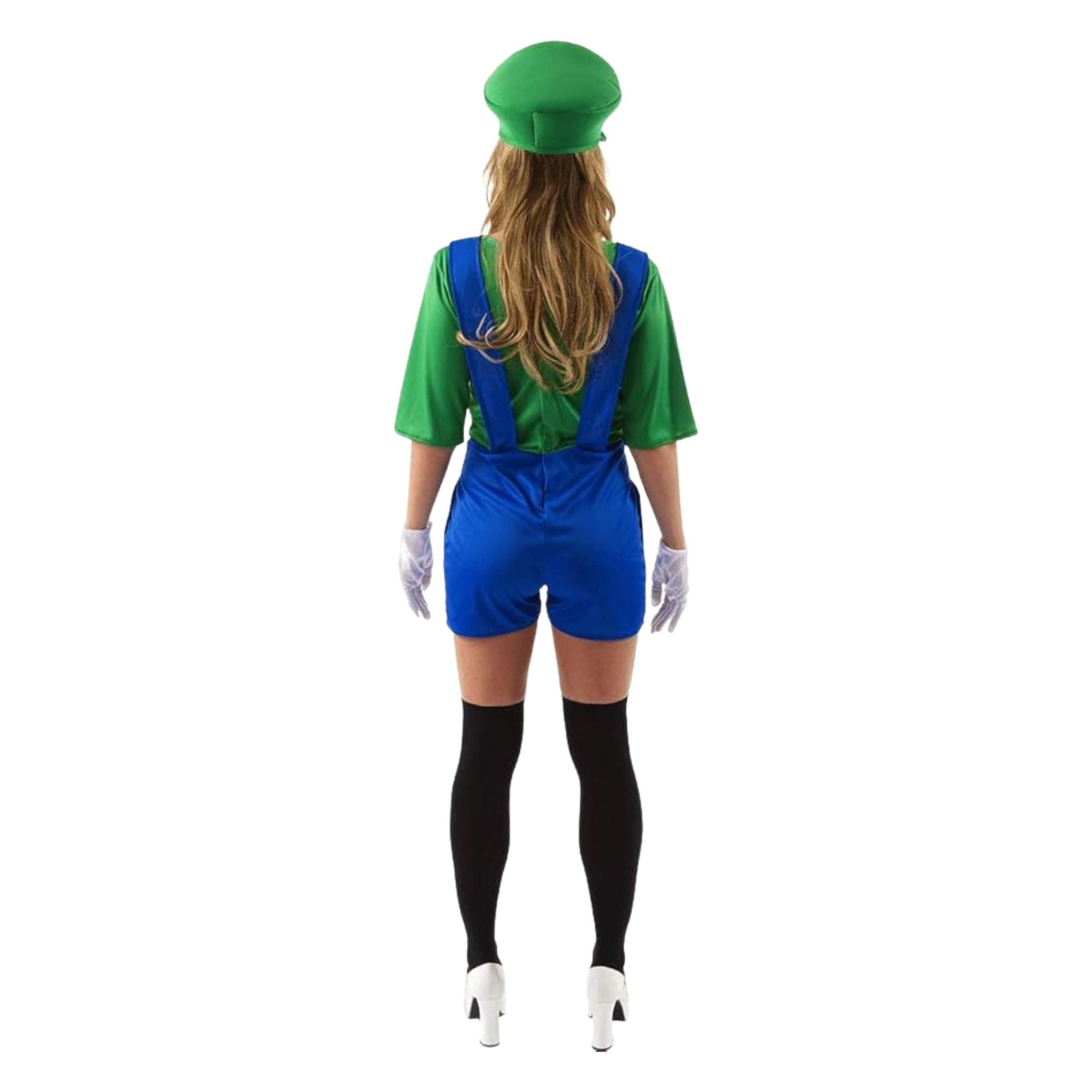 Female Super Plumber Mate Adult Costume