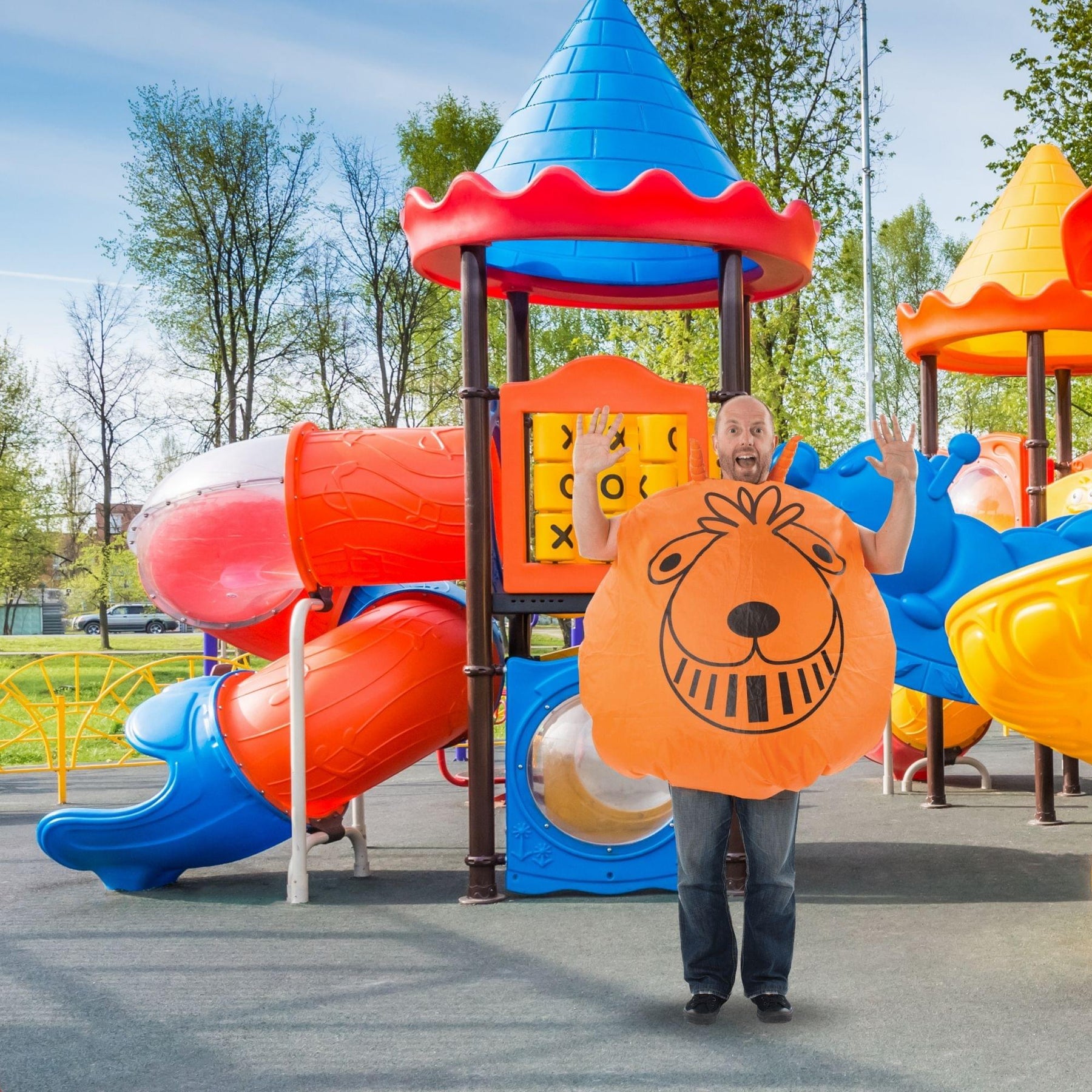 Inflatable Space Hopper Child Costume