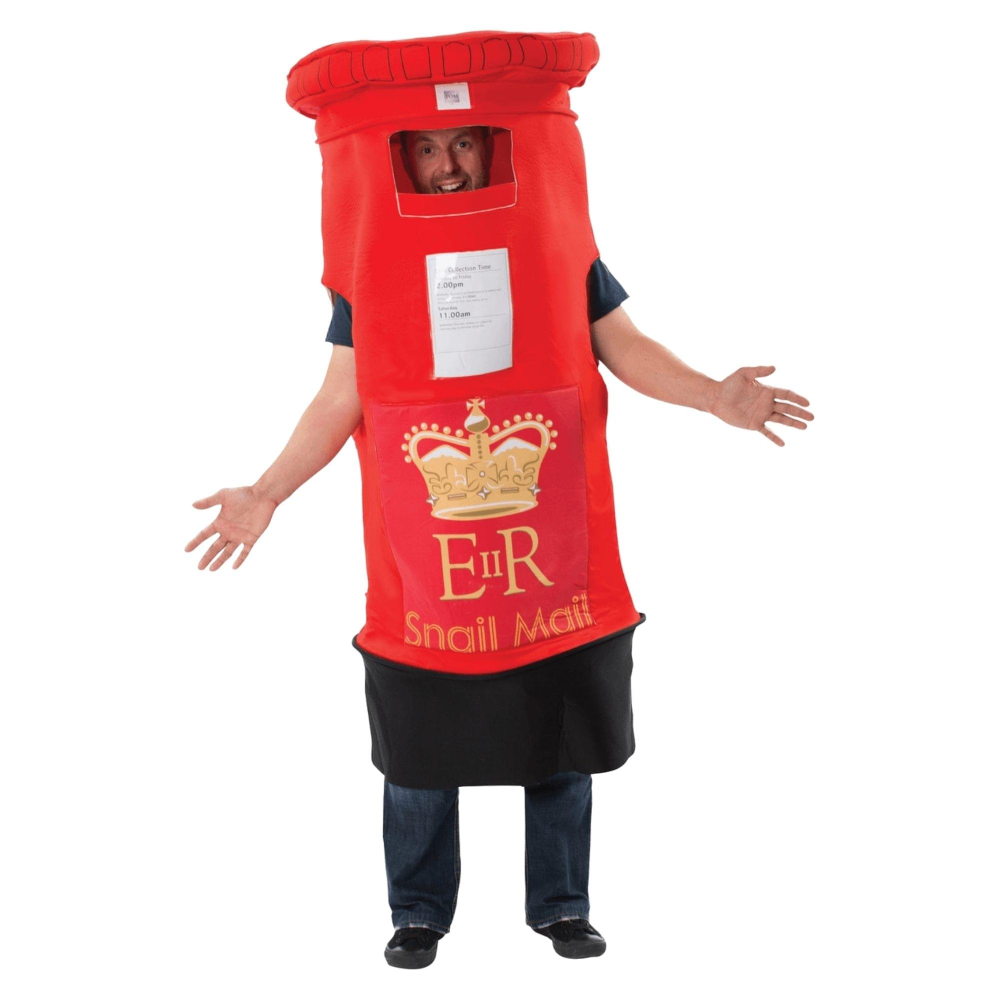 Postbox Dress Adult Costume