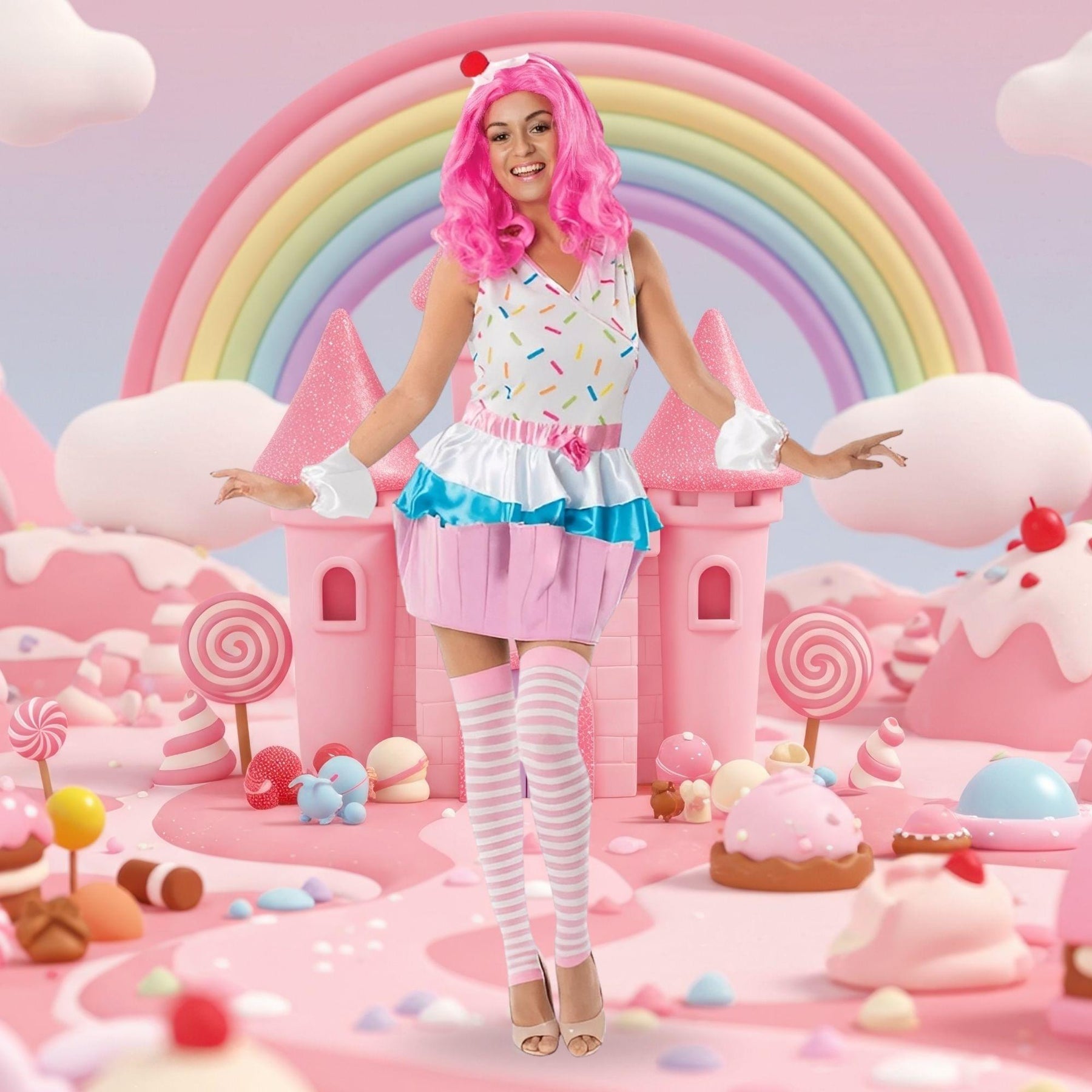 Cupcake Dress Adult Costume