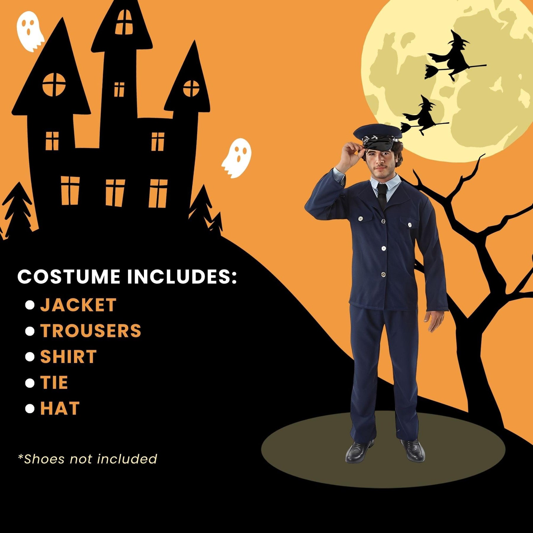 The Full Monty Stripper Adult Costume