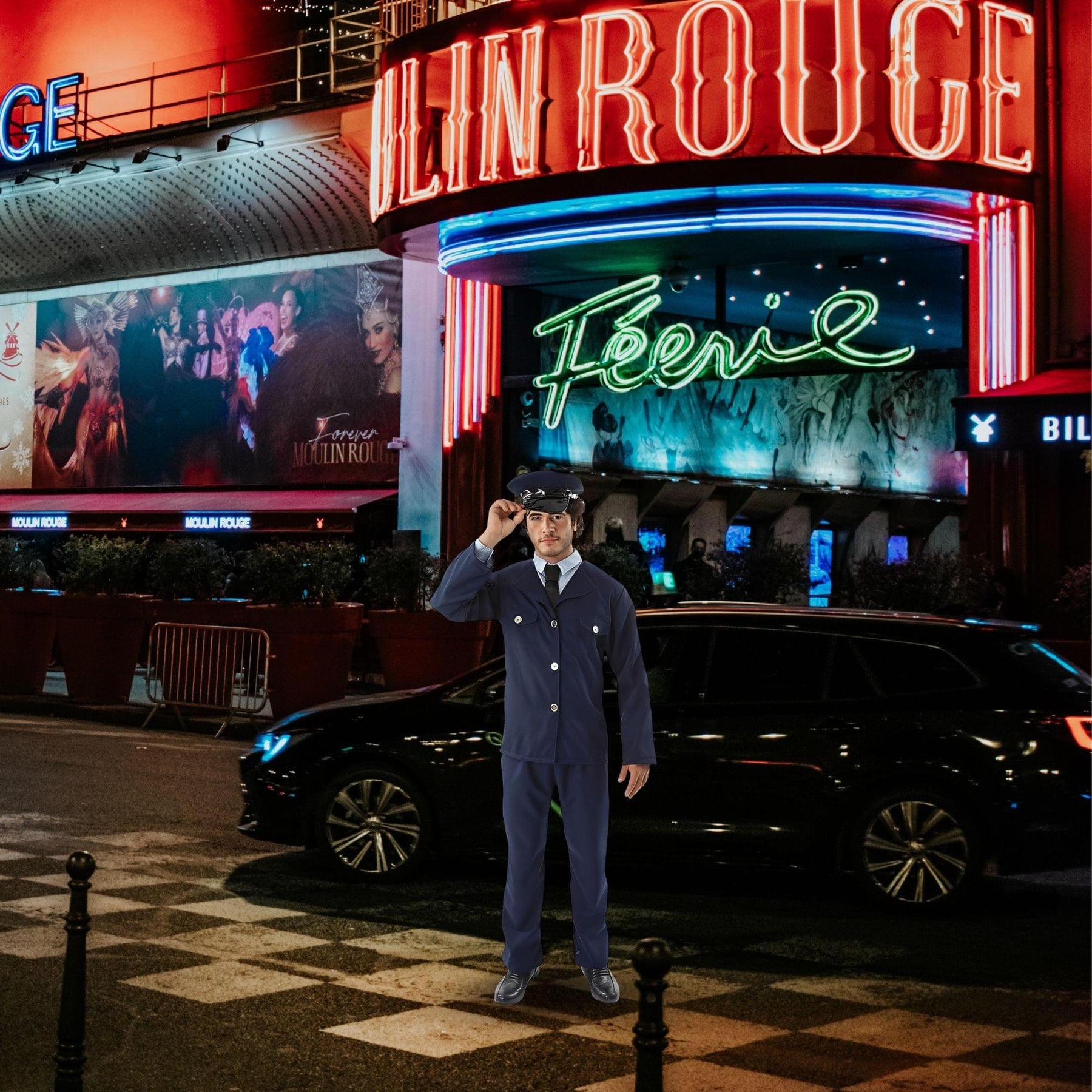 The Full Monty Stripper Adult Costume