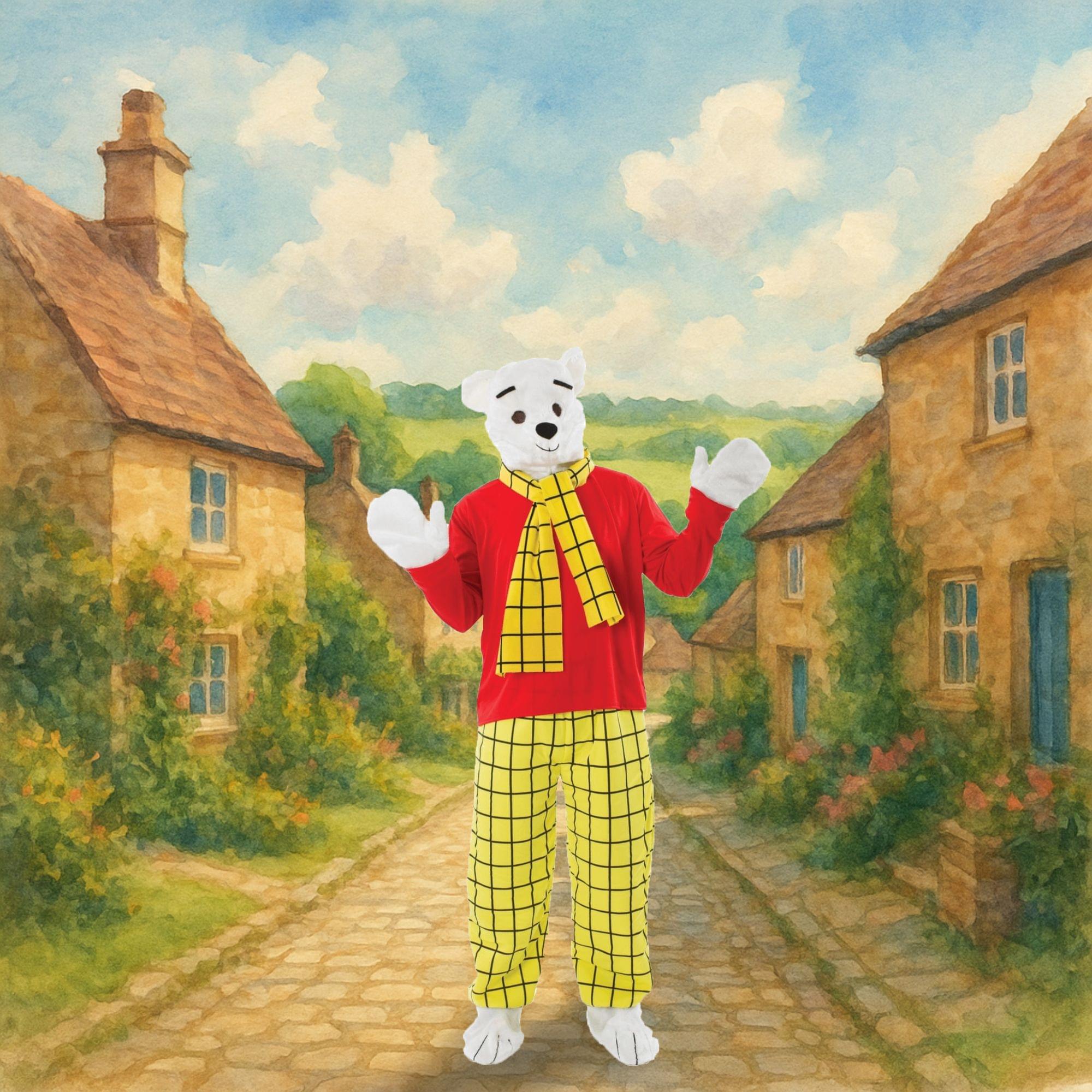 Cartoon Bear Adult Costume