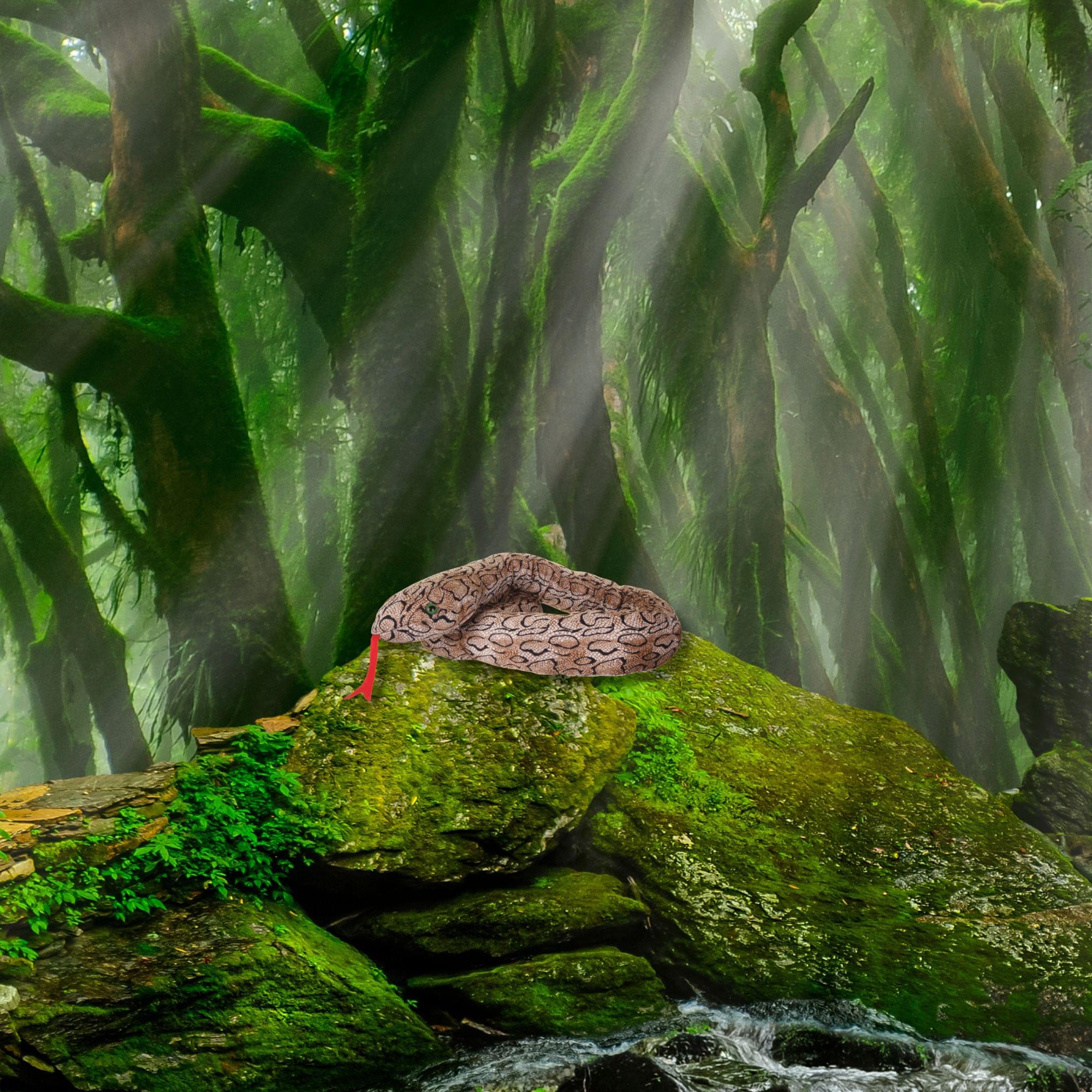 Stuffed Toy Snake Adult Costume Accessory