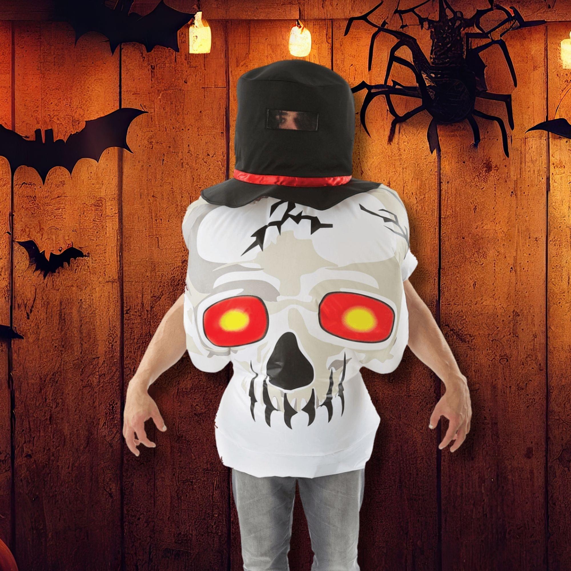 Inflatable Skull Adult Costume