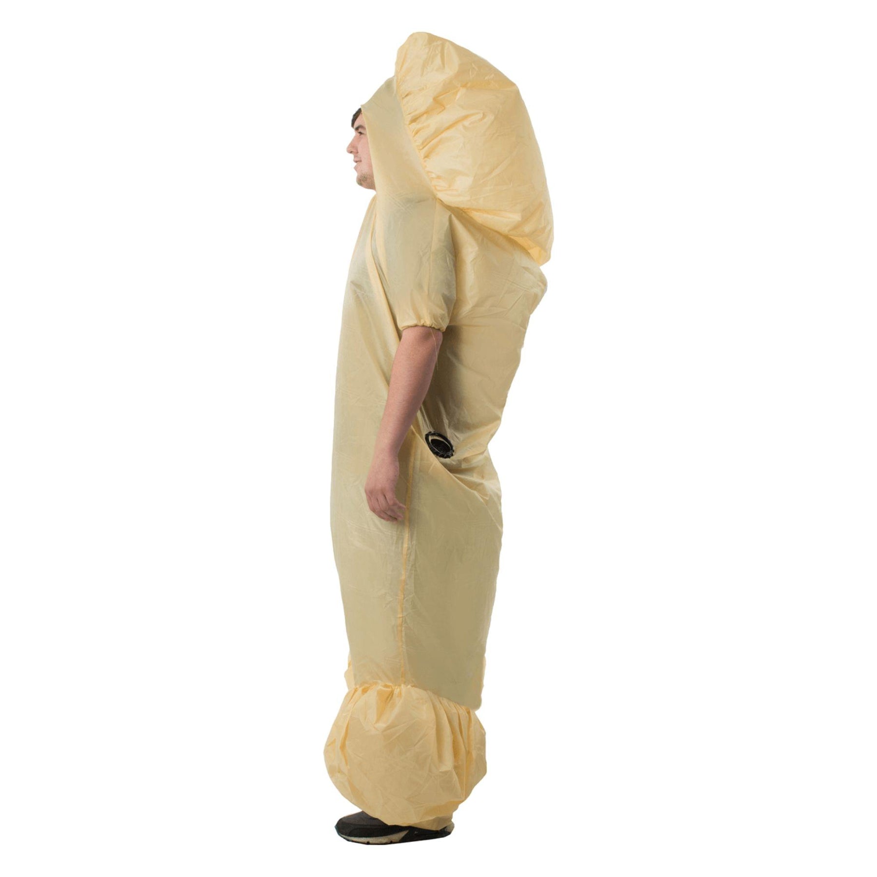 White Ic1 Inflatable Penis Dress Adult Costume