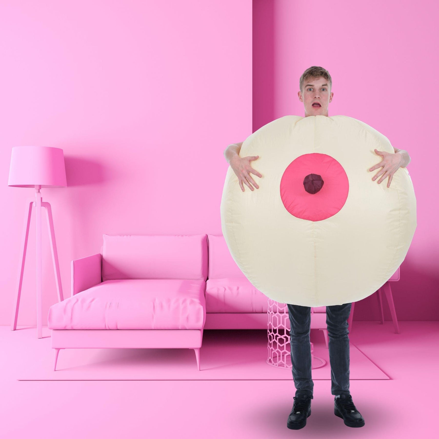 Inflatable Big Tit Adult Costume