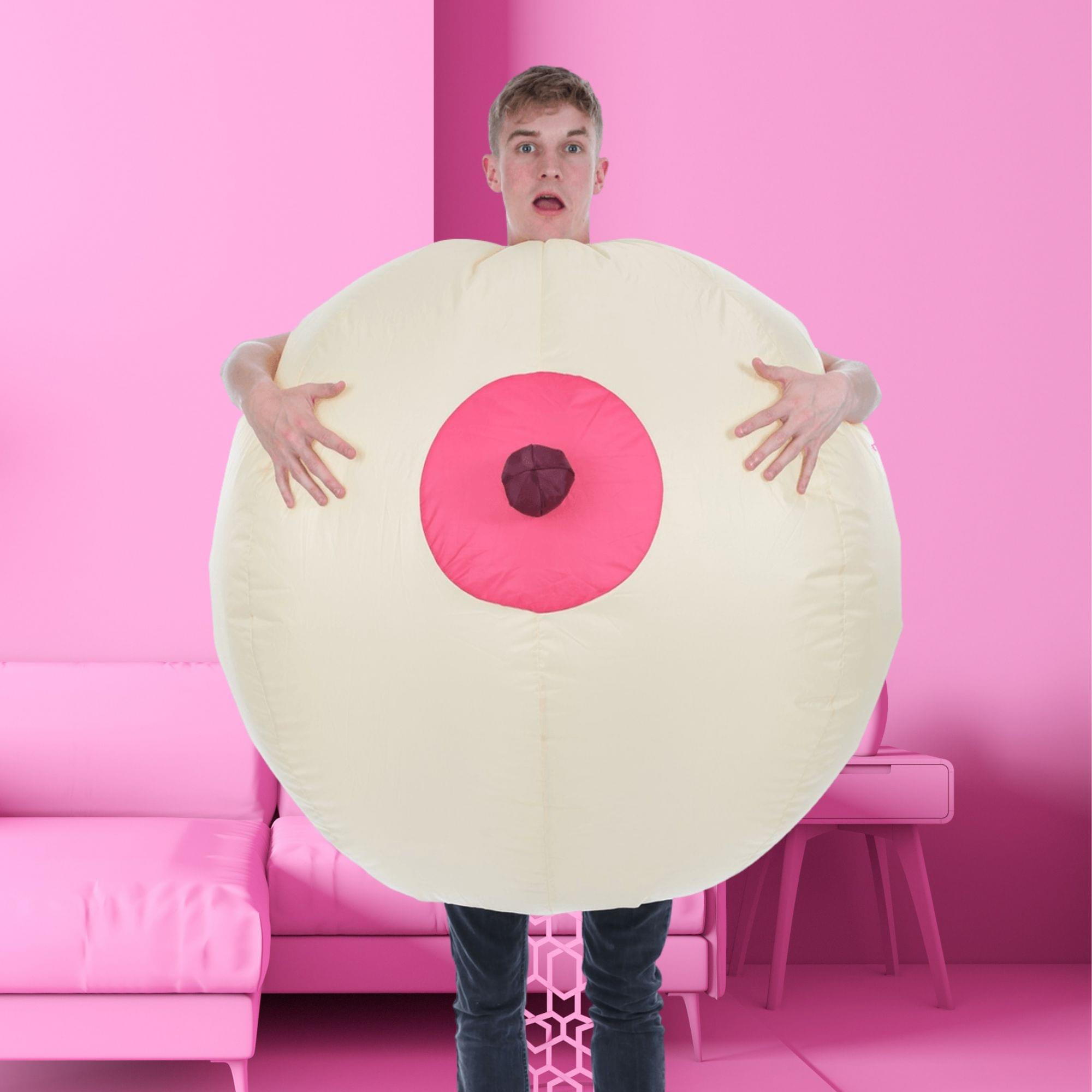 Inflatable Big Tit Adult Costume