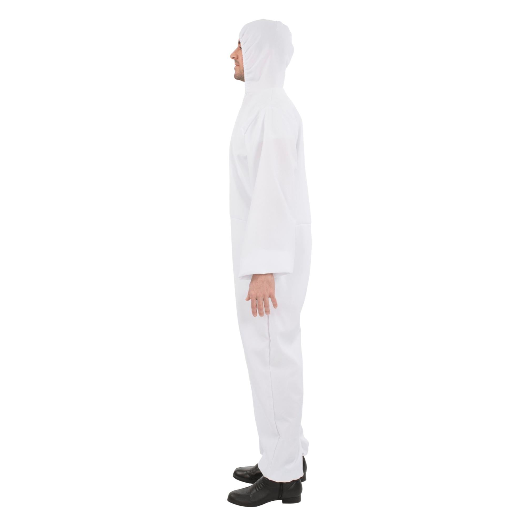 White Hazmat Suit Adult Costume