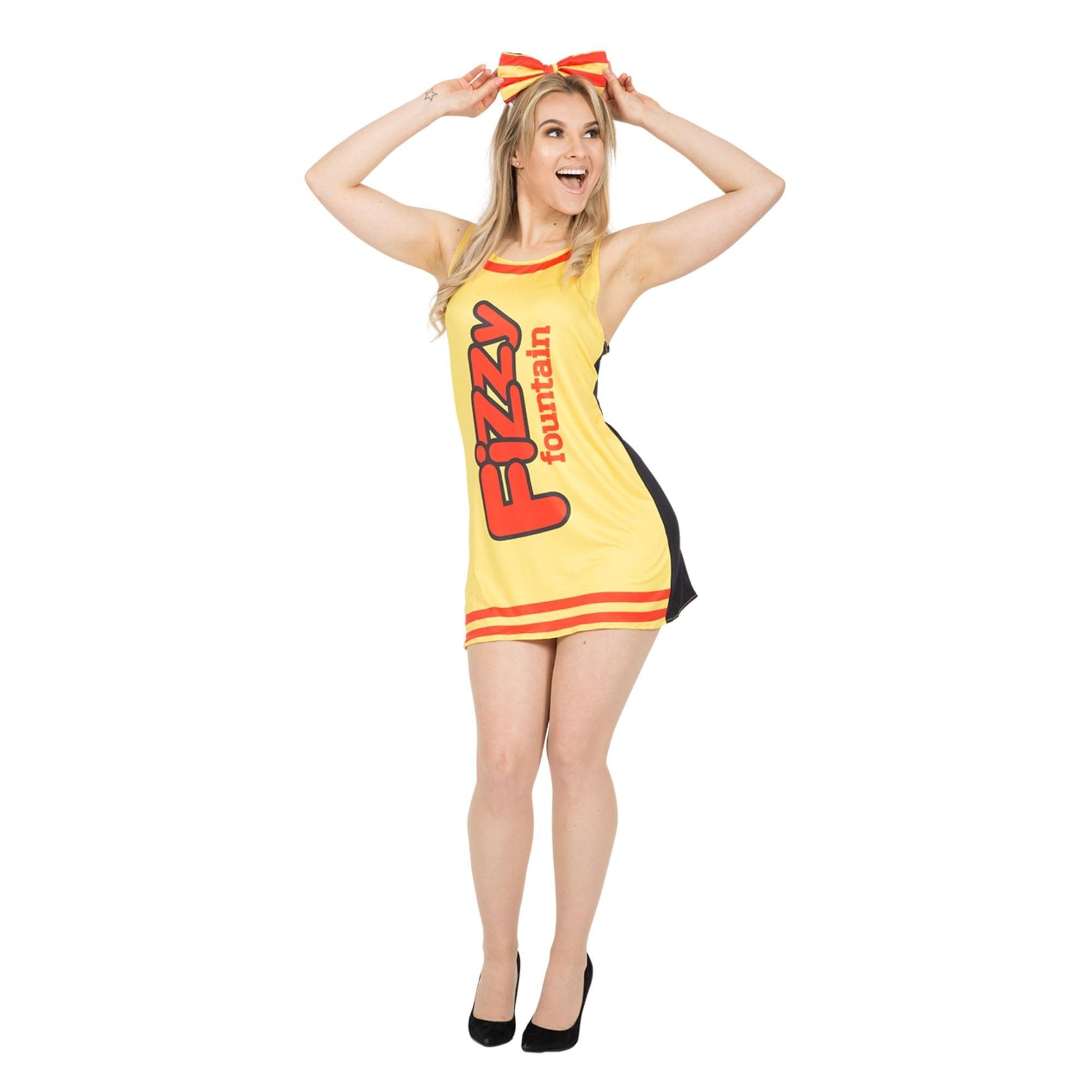Female Sweet Dress - Fizzy Fountain Child Costume