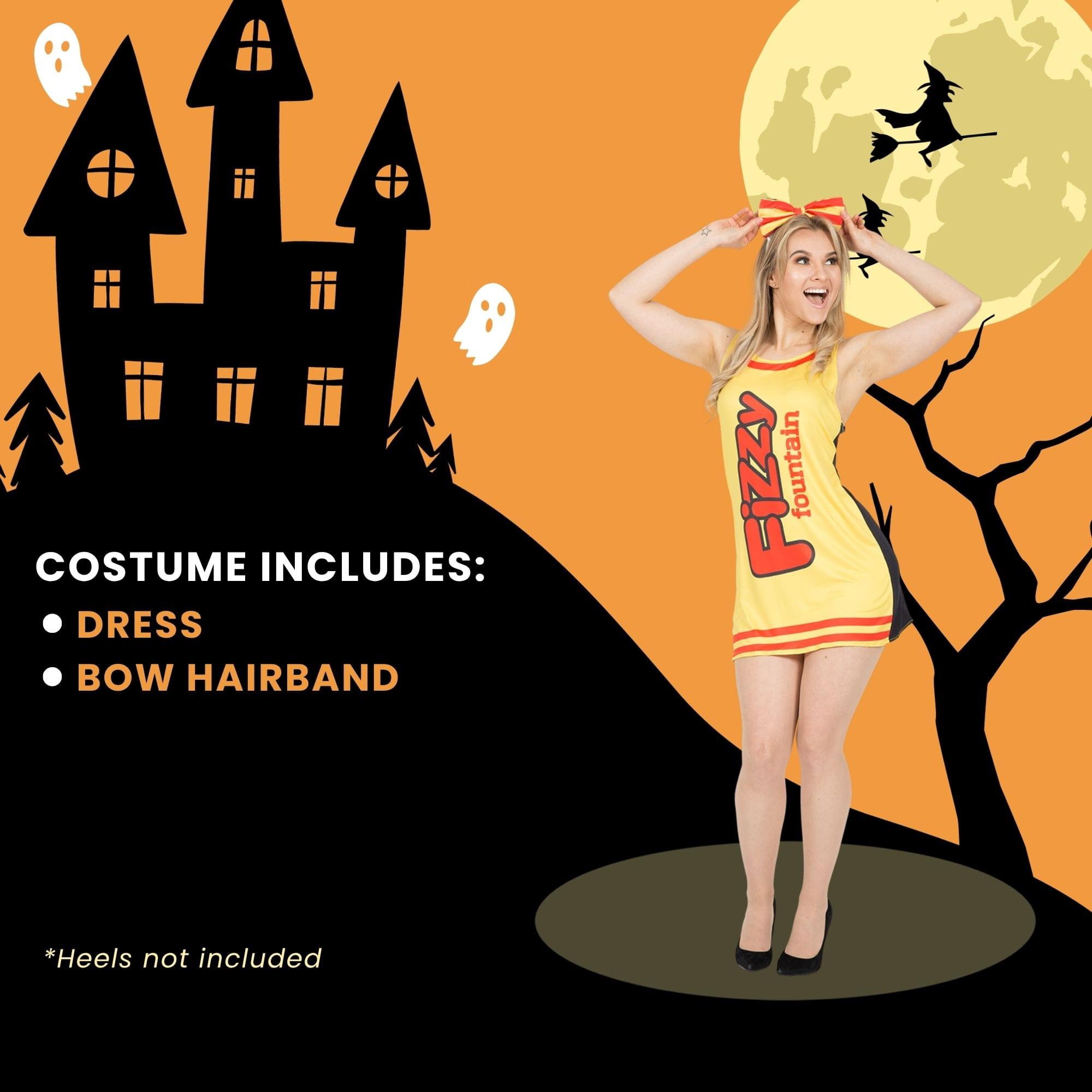Female Sweet Dress - Fizzy Fountain Adult Costume
