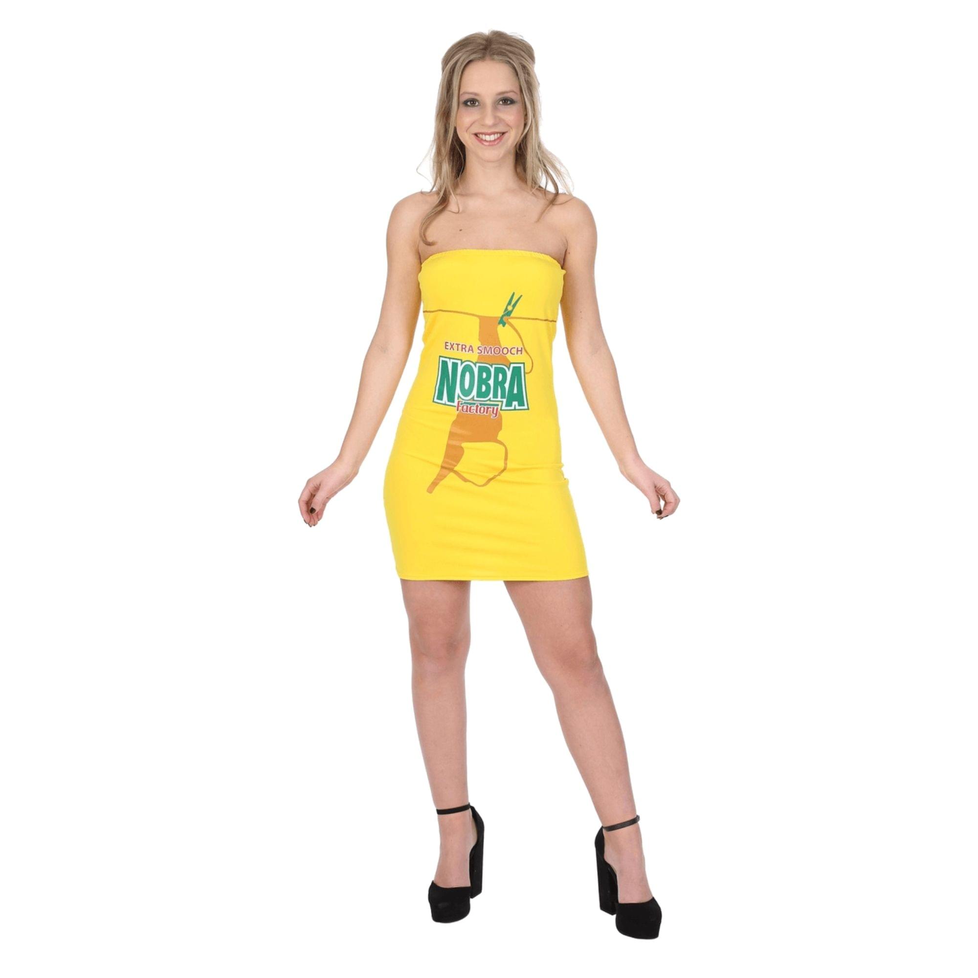 Female No Bra Beer Dress / Adult Costume