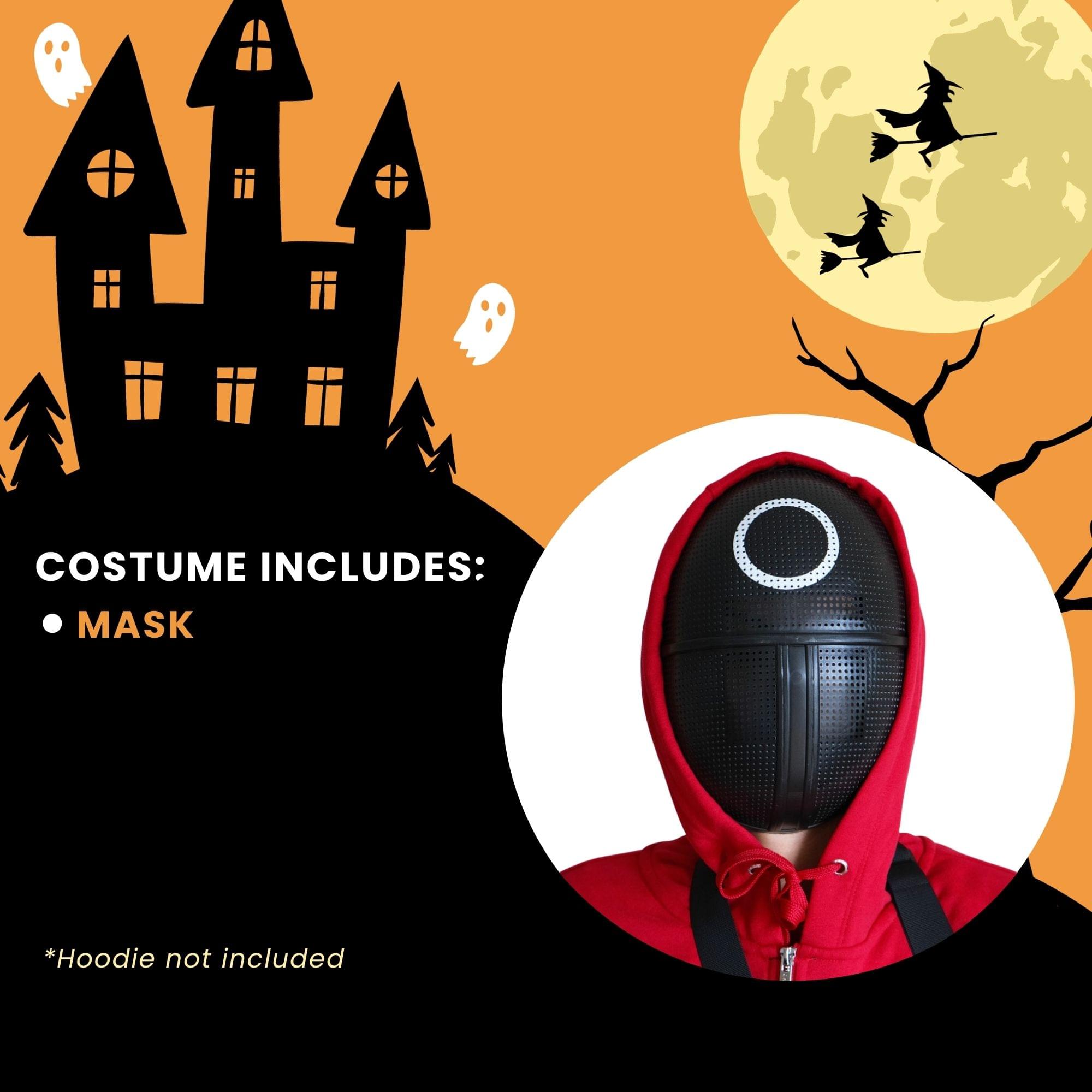 Squid Game Circle Mask Costume Accessory