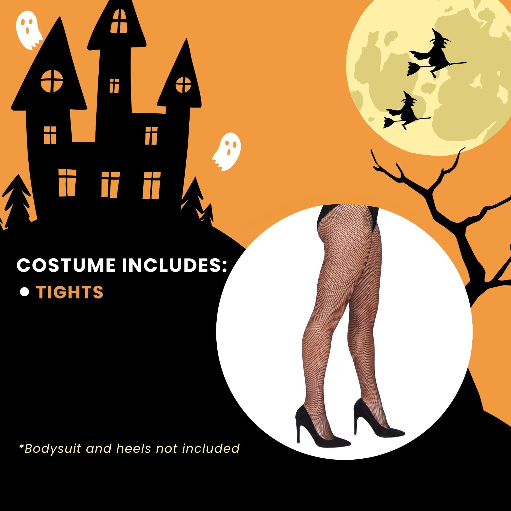 Black Fishnet Tights Black Costume Accessory