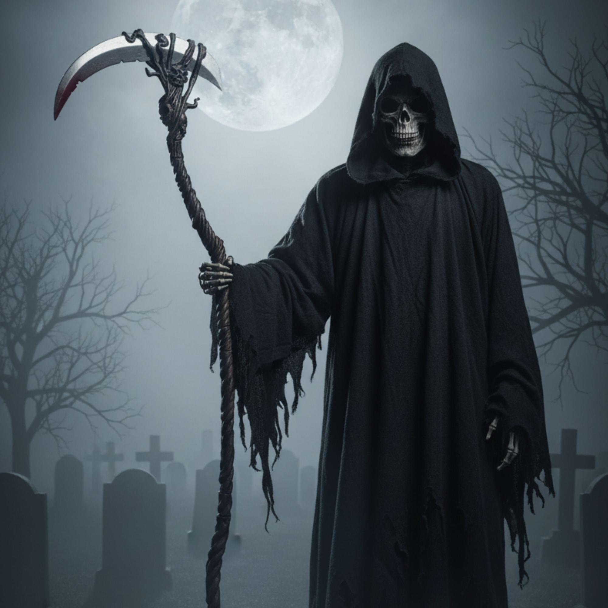 Grim Reaper Scythe Costume Accessory