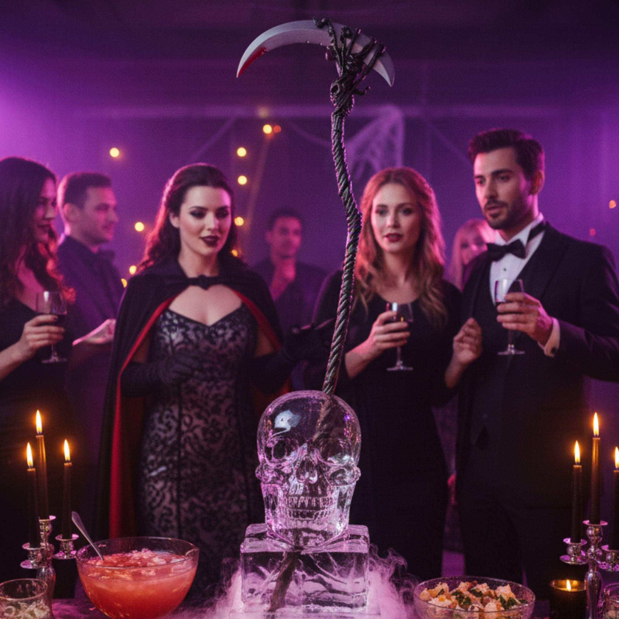 Grim Reaper Scythe Costume Accessory