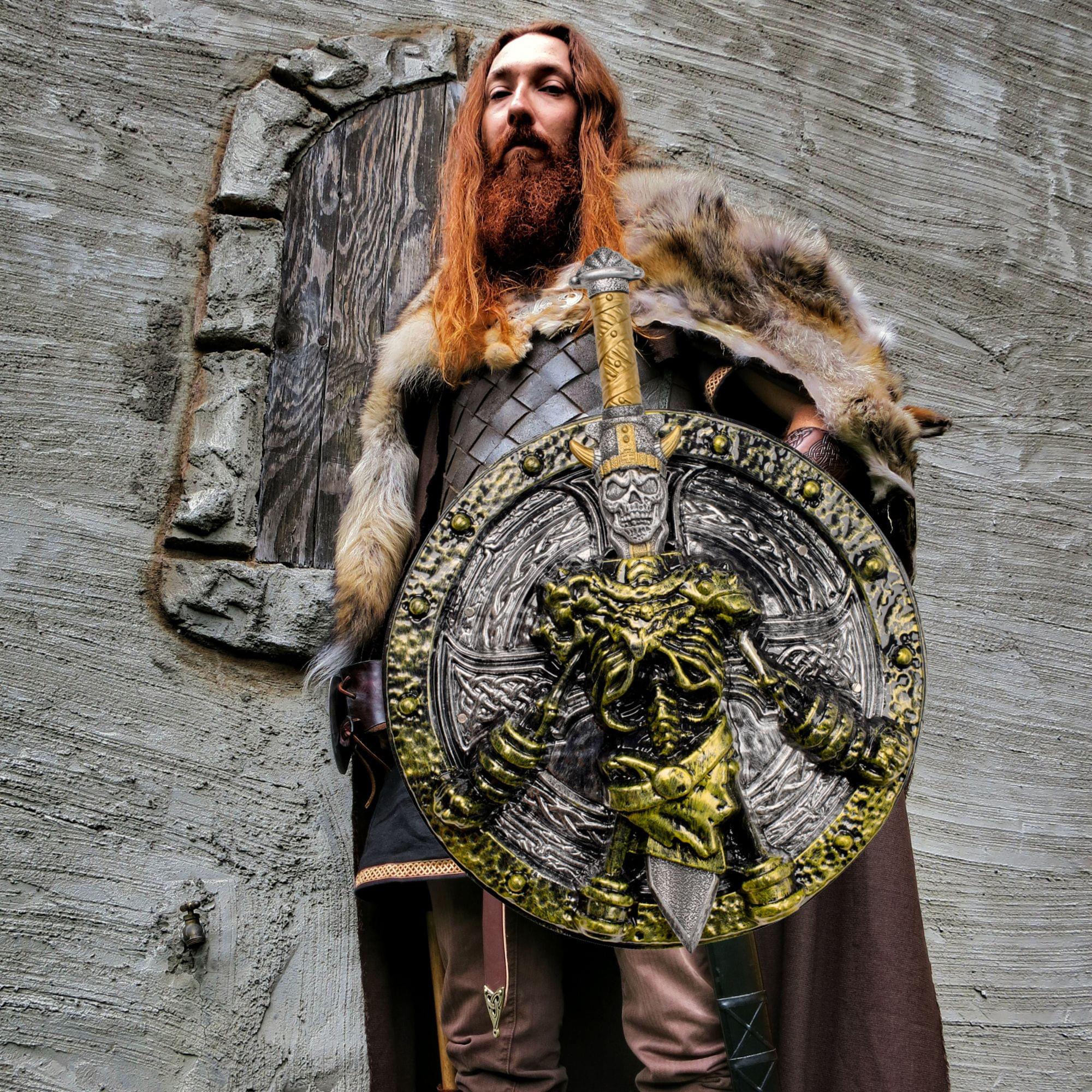 Viking Shield & Sword Costume Accessory