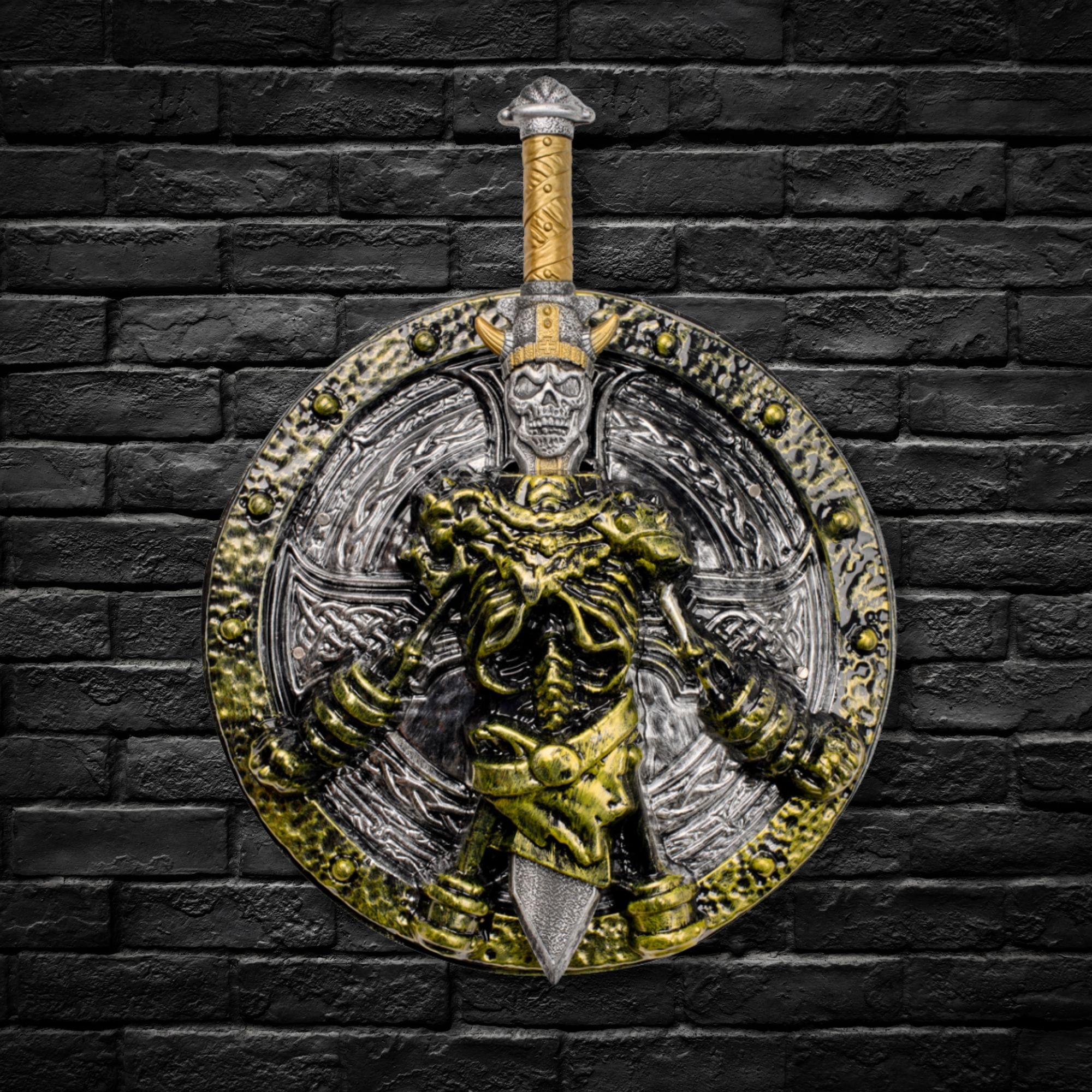 Viking Shield & Sword Costume Accessory