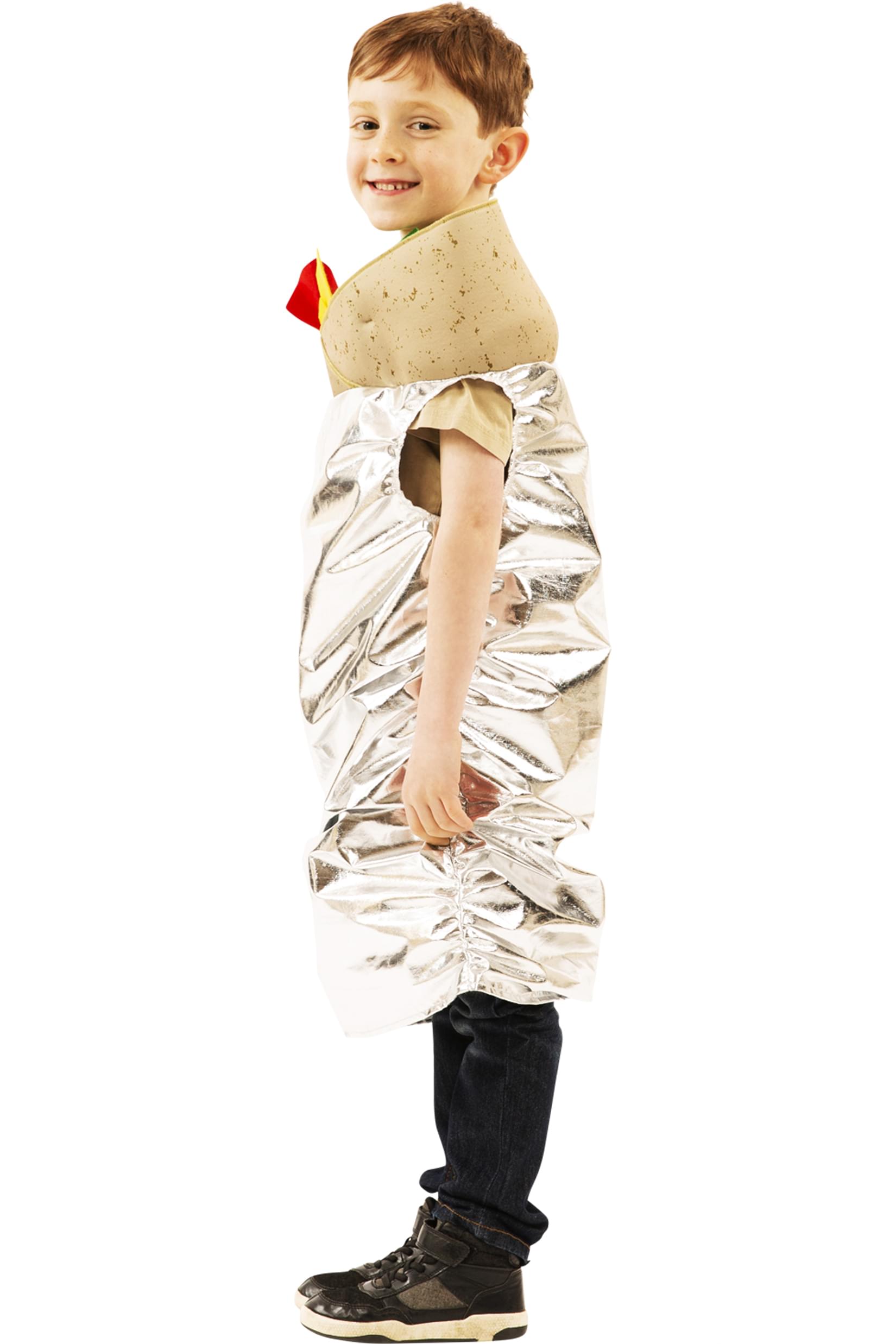 Burrito Costume For Kids | Easy Pull Over Design | Sized To Fit Most Children
