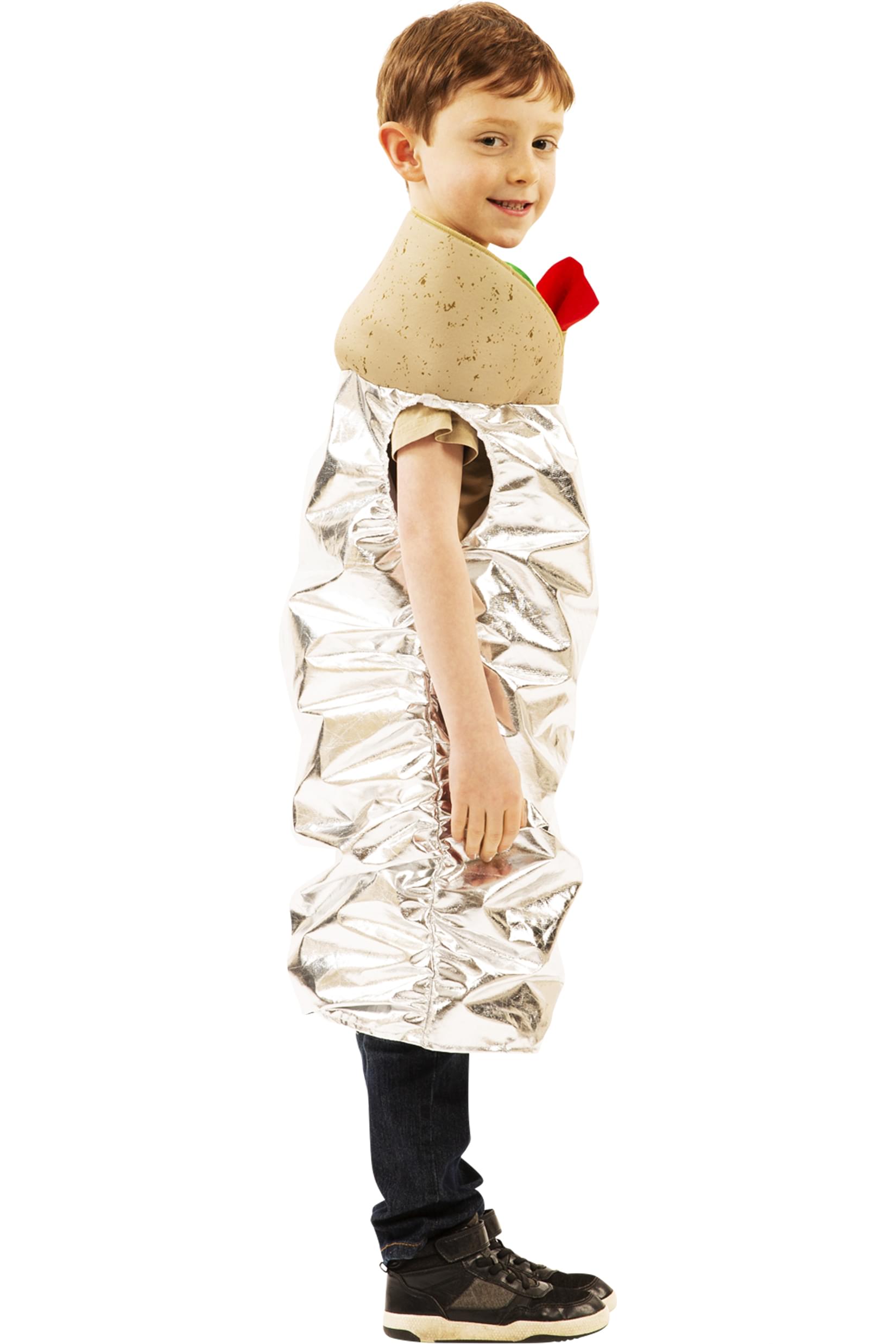 Burrito Costume For Kids | Easy Pull Over Design | Sized To Fit Most Children
