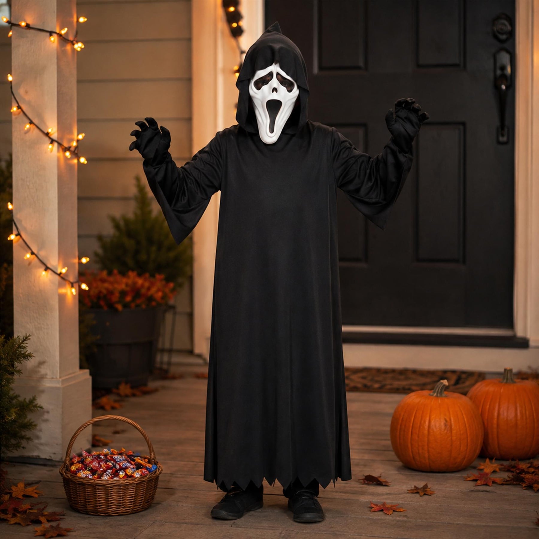 Horror Robe Child Costume Accessory