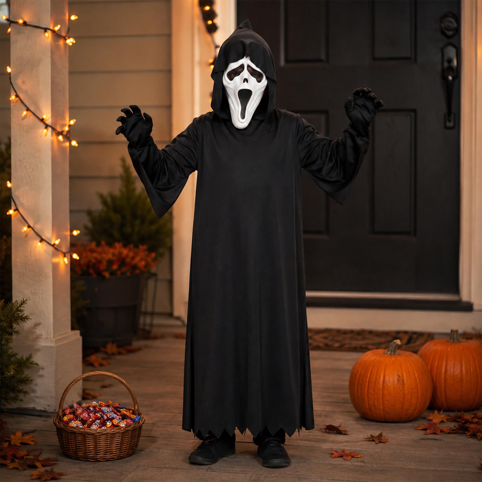 Horror Robe Child Costume Accessory