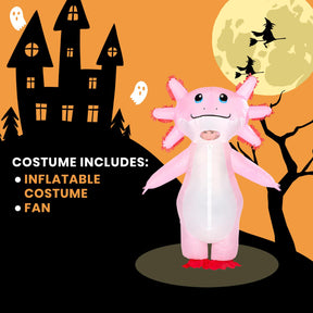 Axolotl Inflatable Child Costume | One Size