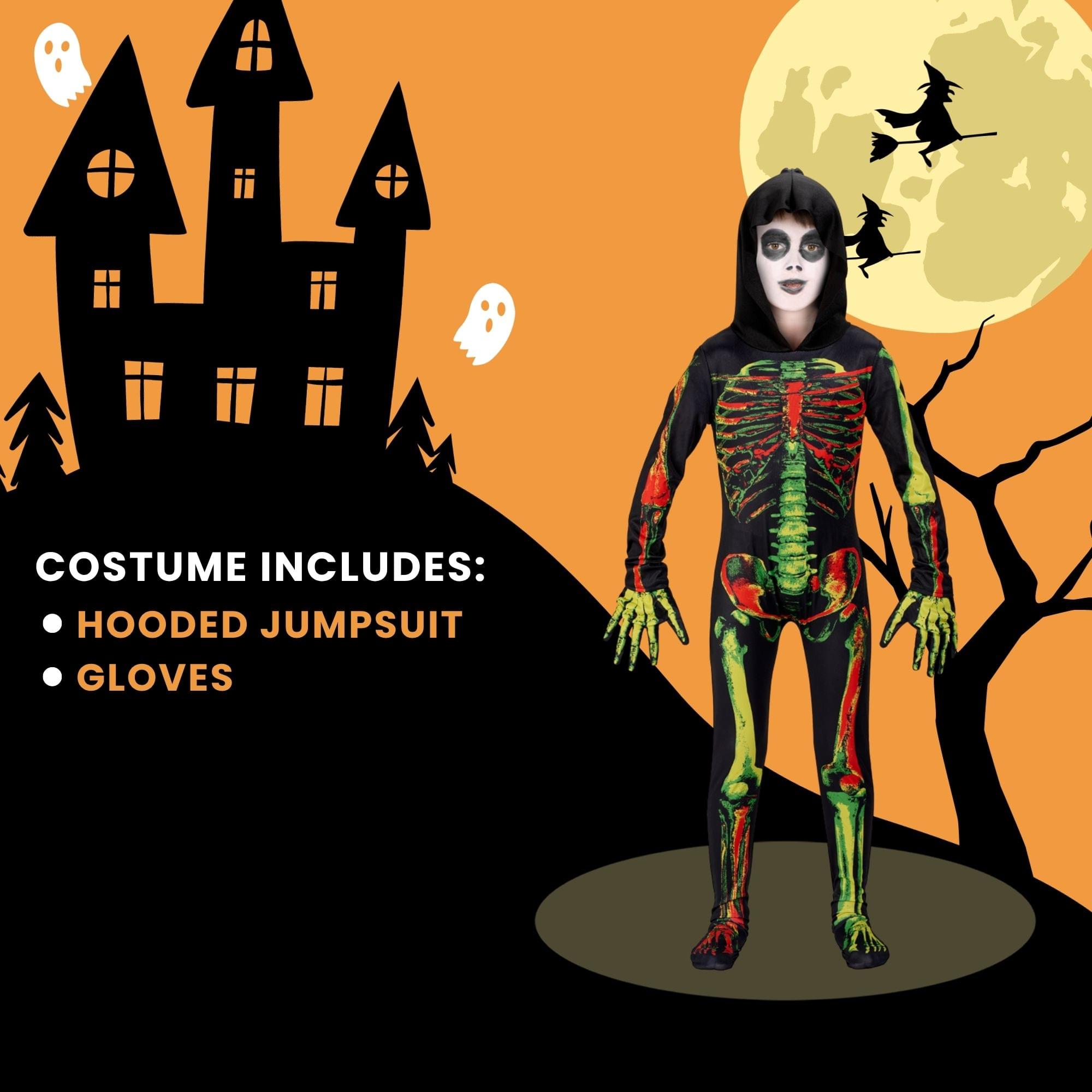 Skeleton Child Costume