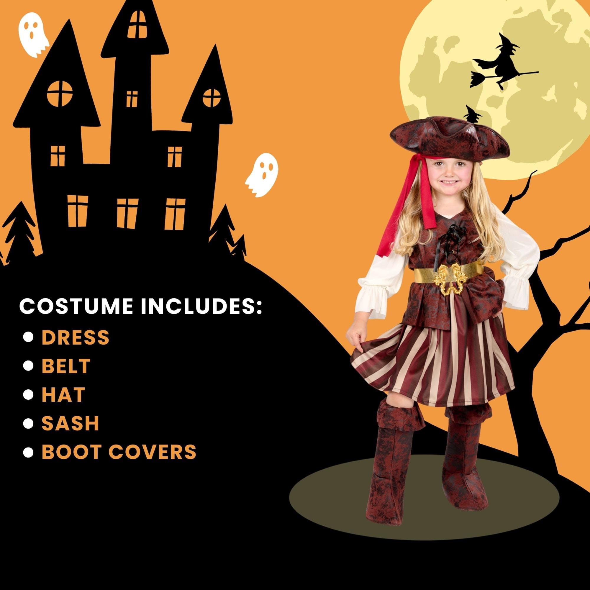 Pirate Girl Child Costume