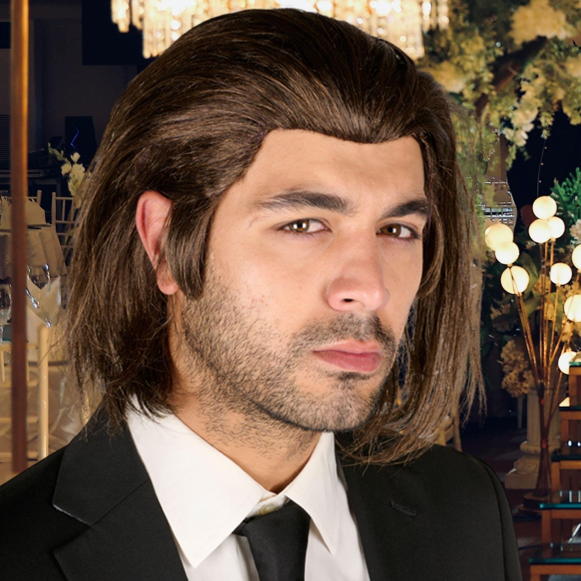 Vincent Wig Brown Costume Accessory