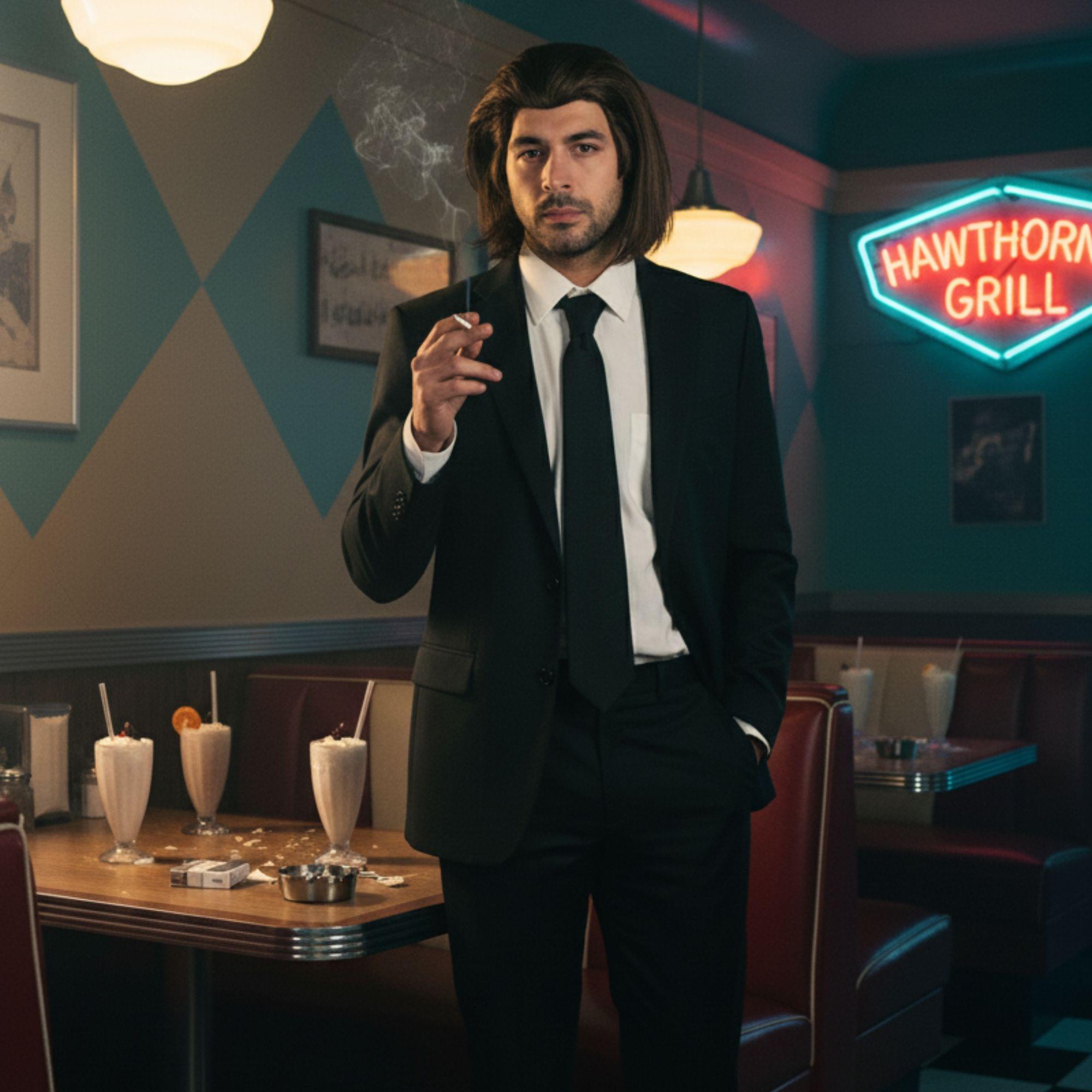 Vincent Wig Brown Costume Accessory