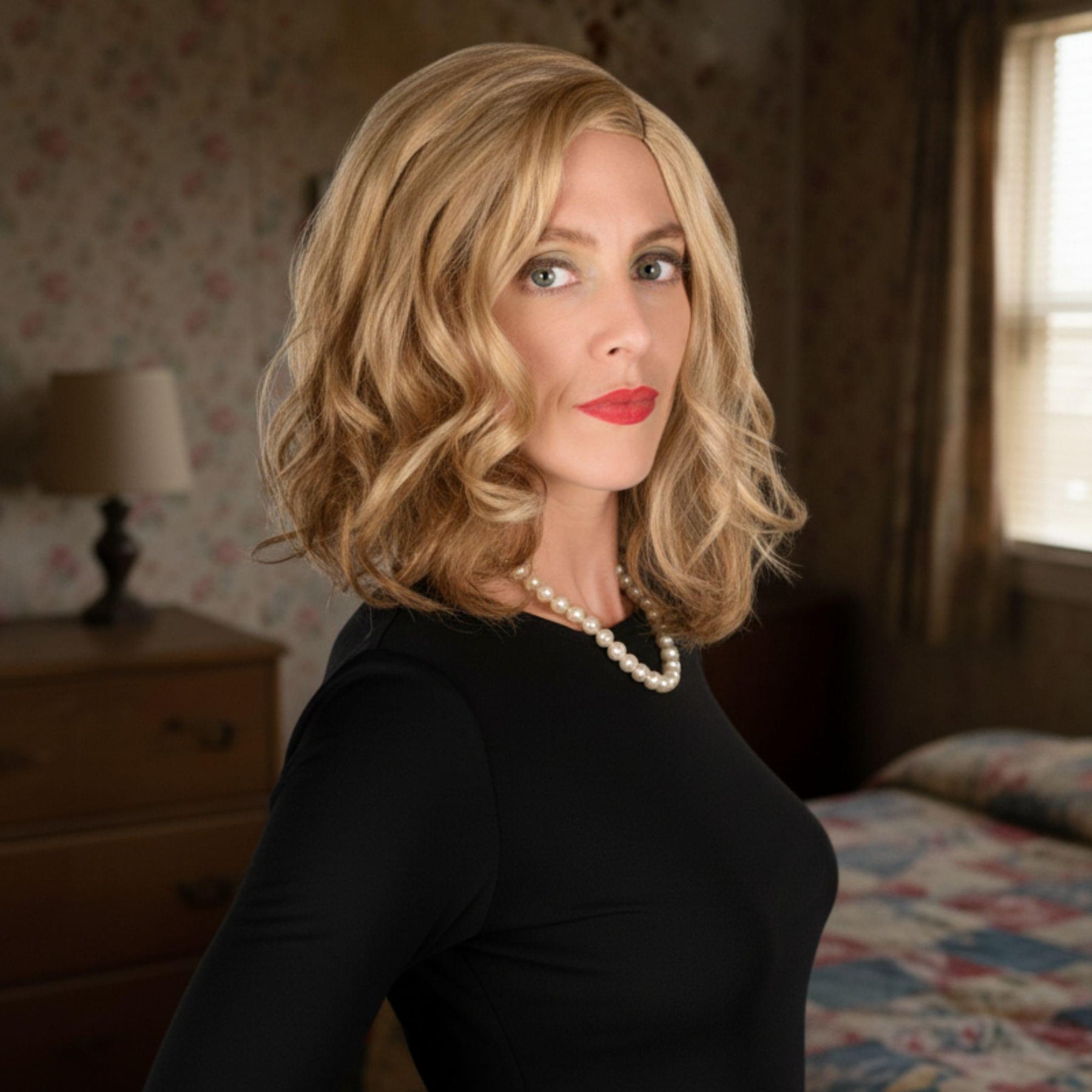 Moira Wig Blond Costume Accessory