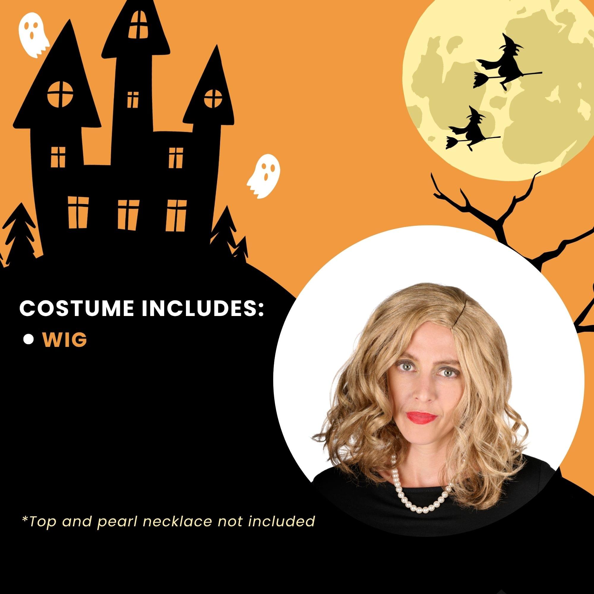 Moira Wig Blond Costume Accessory