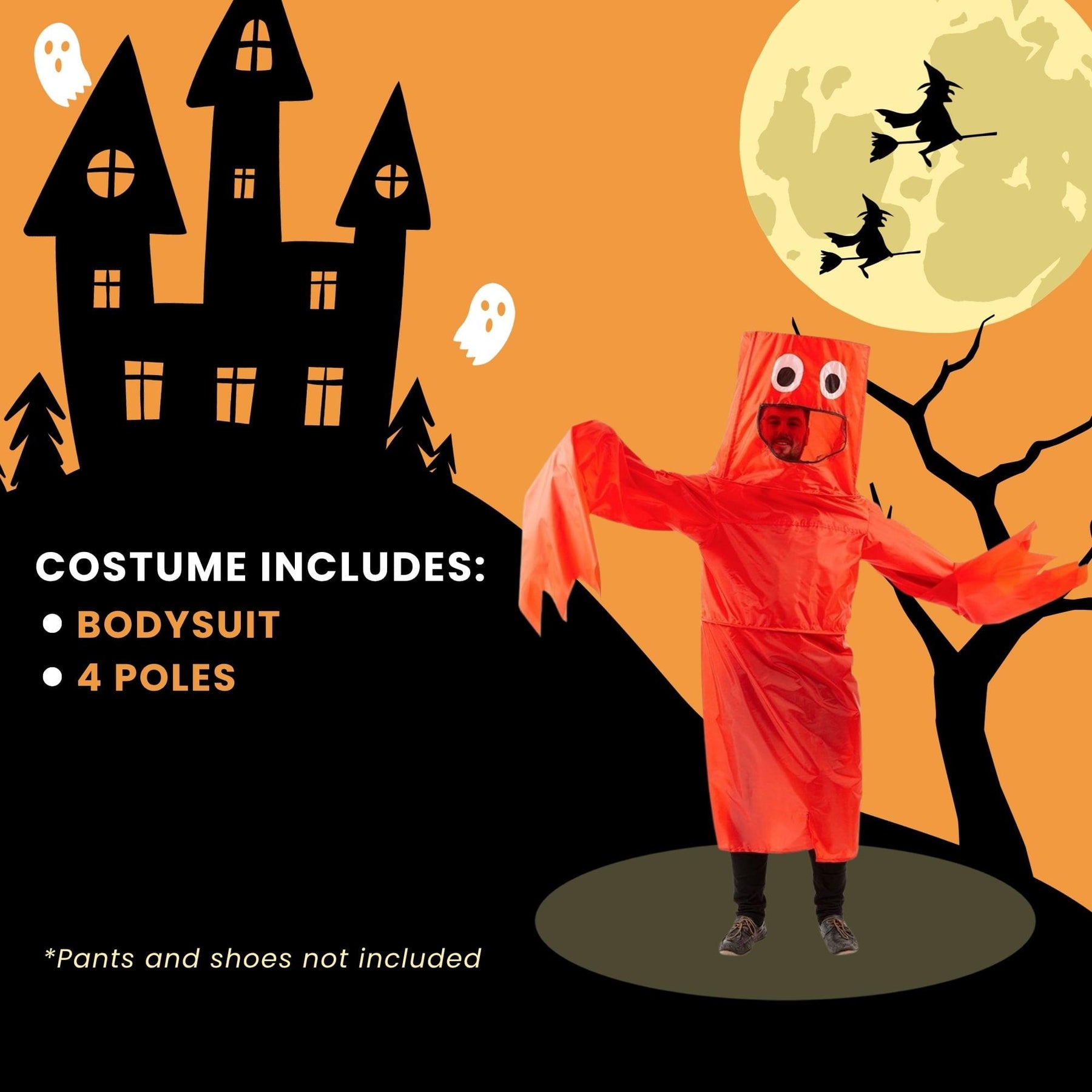 Wacky Waving Man Adult Costume