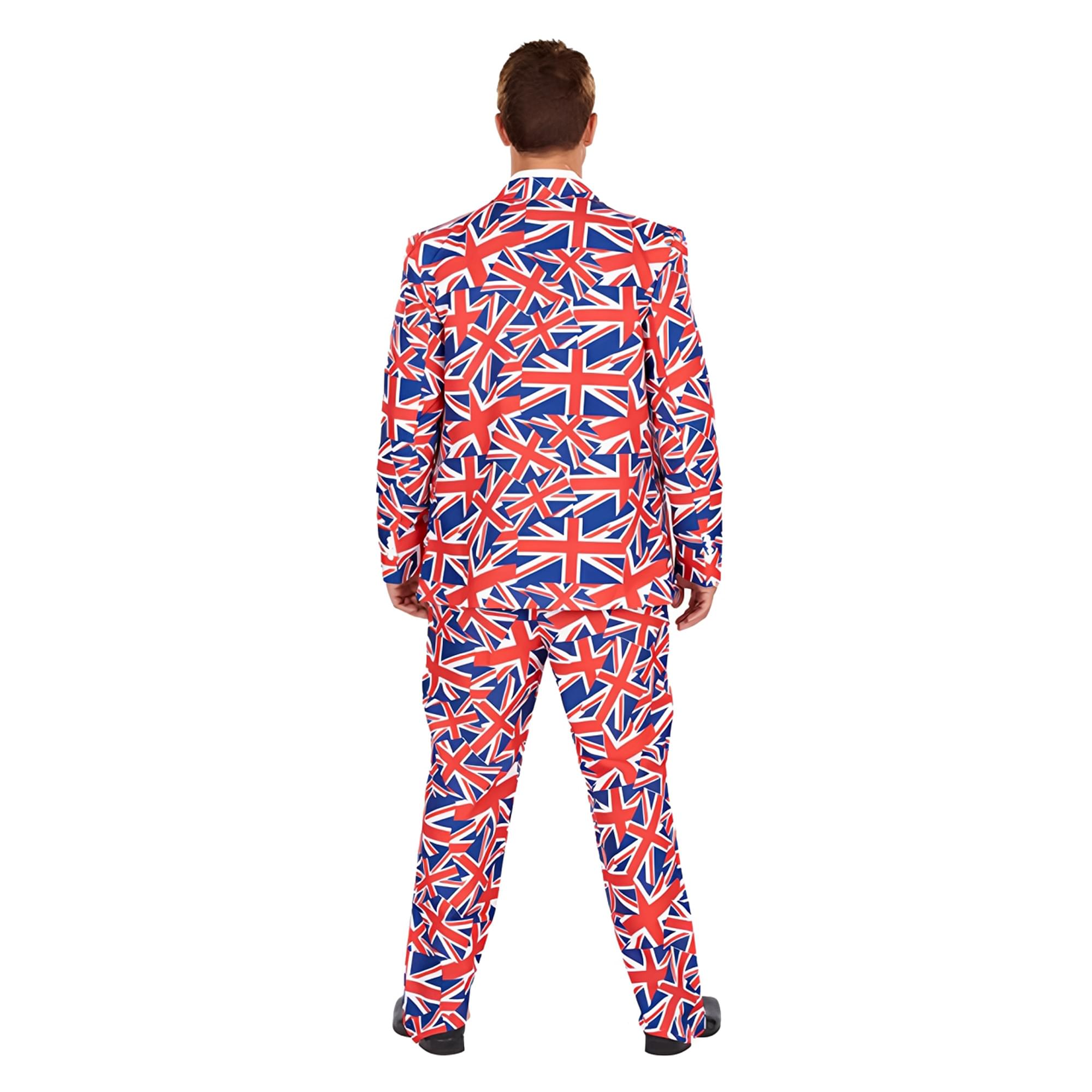 Union Jack Adult Costume Suit