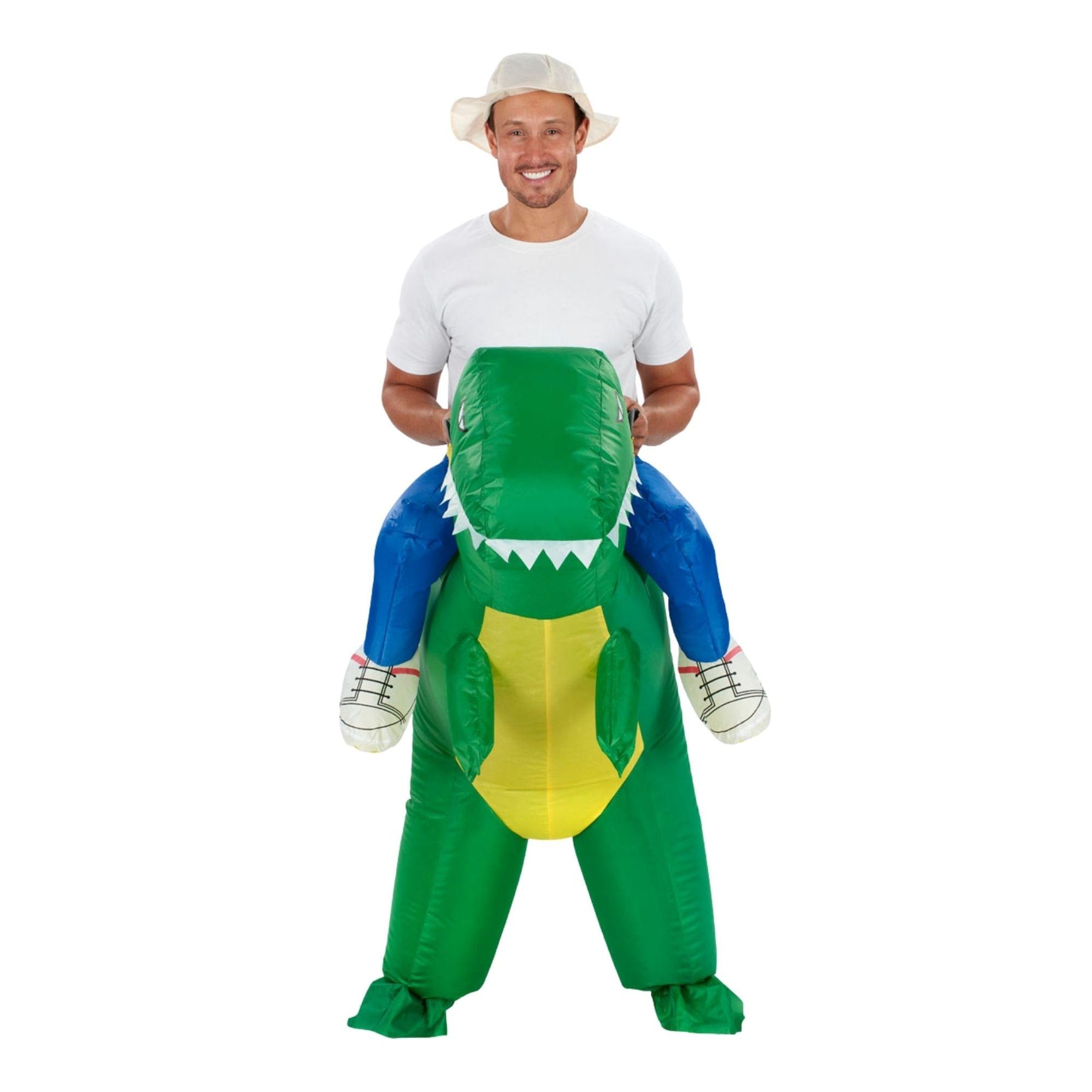 Inflatable Ride on Dinosaur Adult Costume