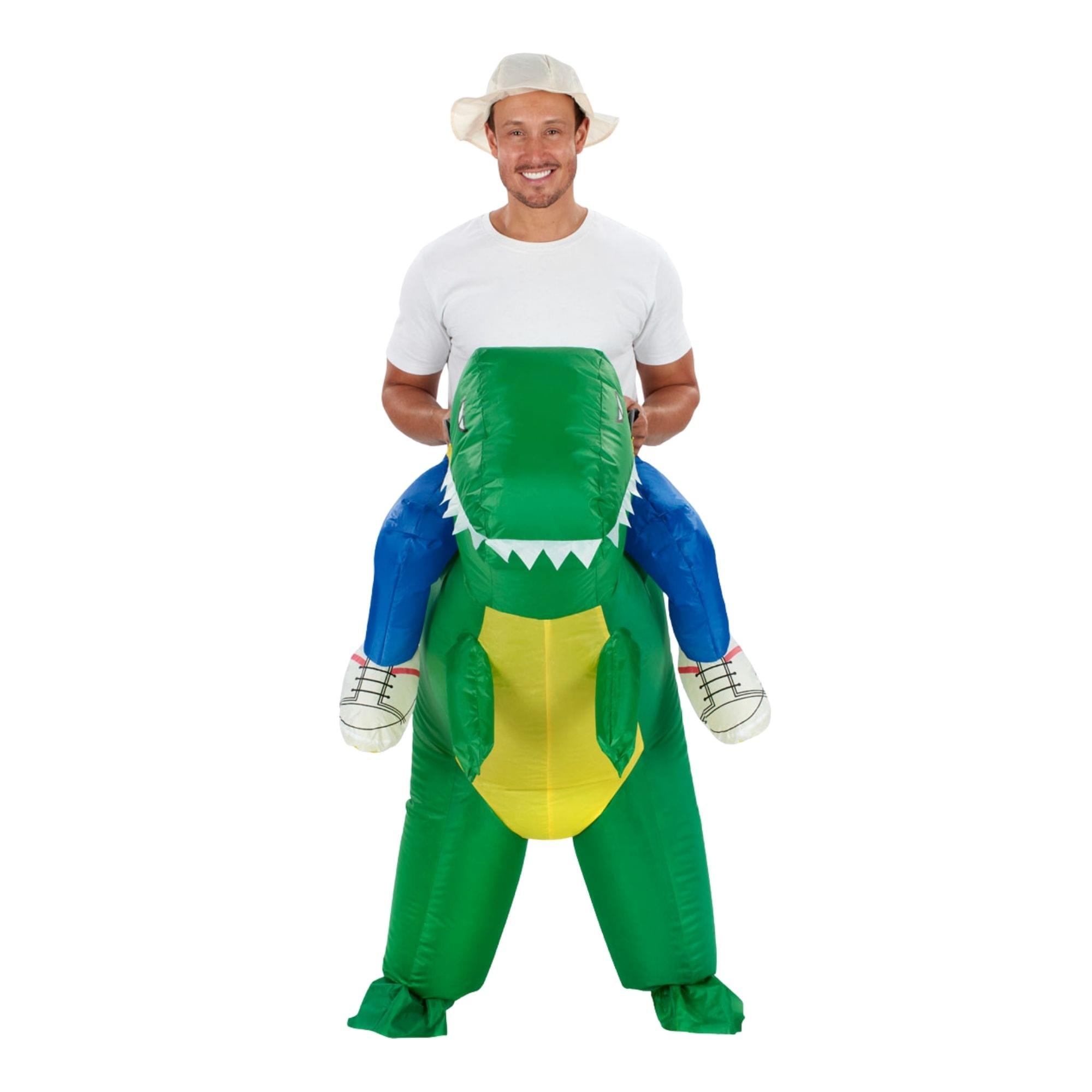 Inflatable Ride on Dinosaur Adult Costume