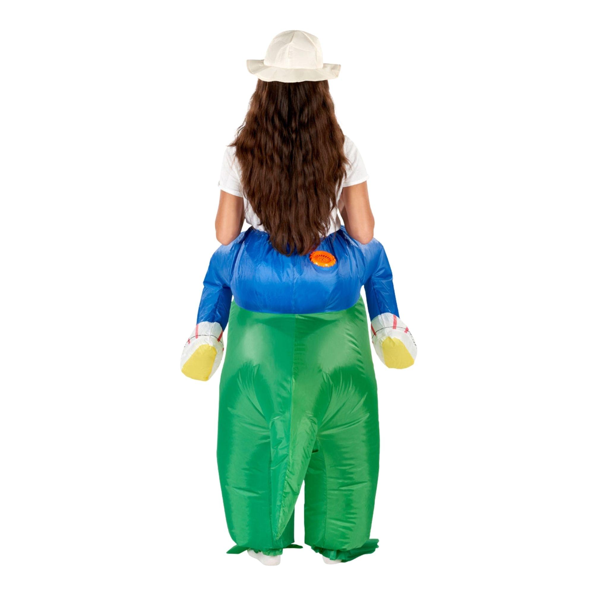 Inflatable Ride on Dinosaur Adult Costume