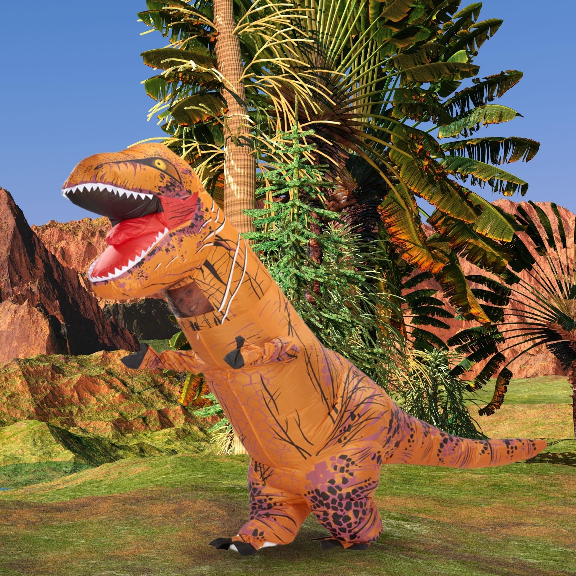Inflatable Dinosaur Adult Costume