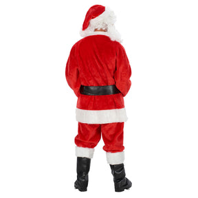 Deluxe Plush Santa Costume