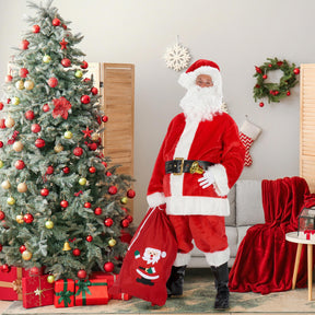 Deluxe Plush Santa Costume