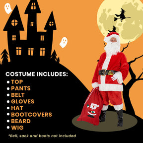 Deluxe Plush Santa Costume