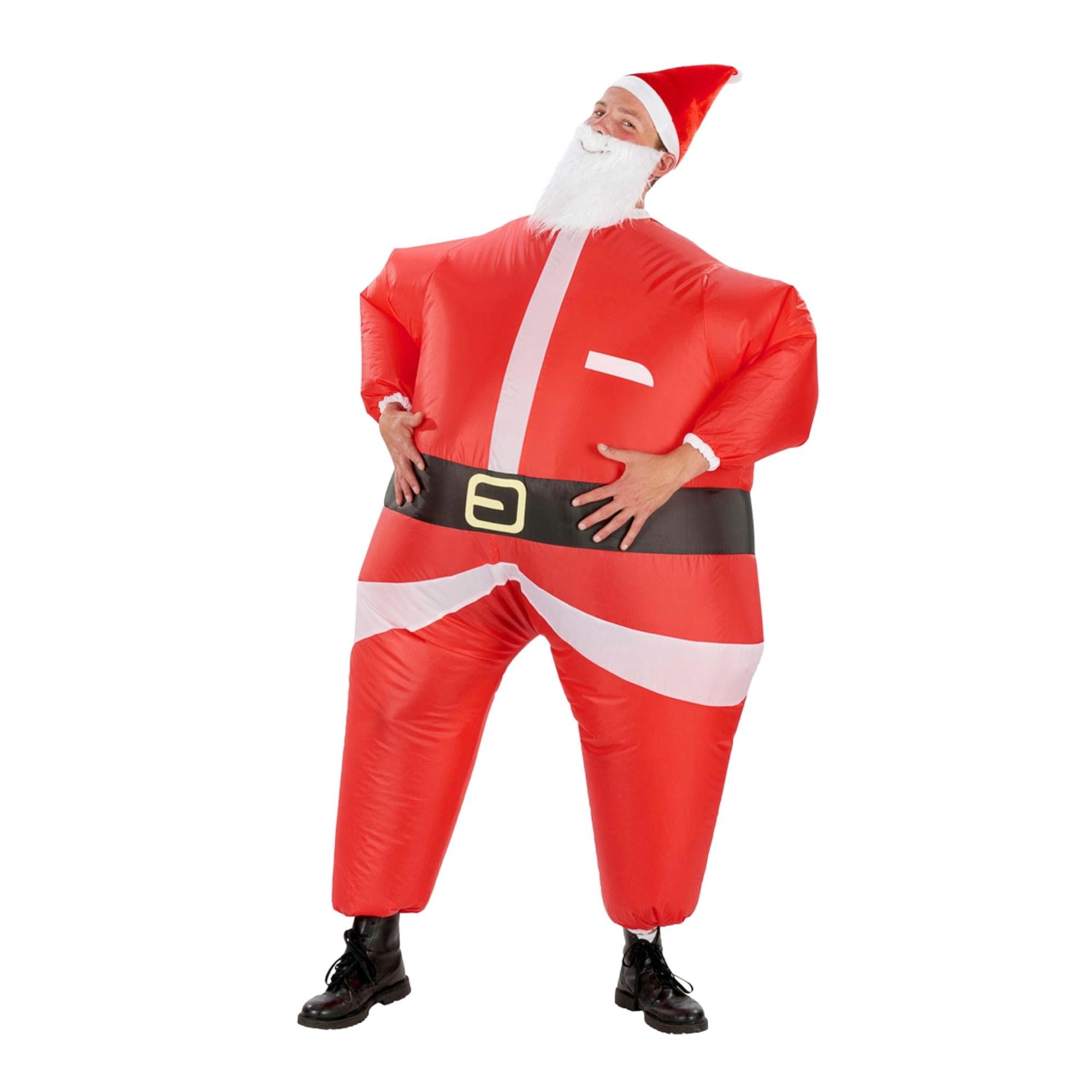 Inflatable Santa Adult Costume
